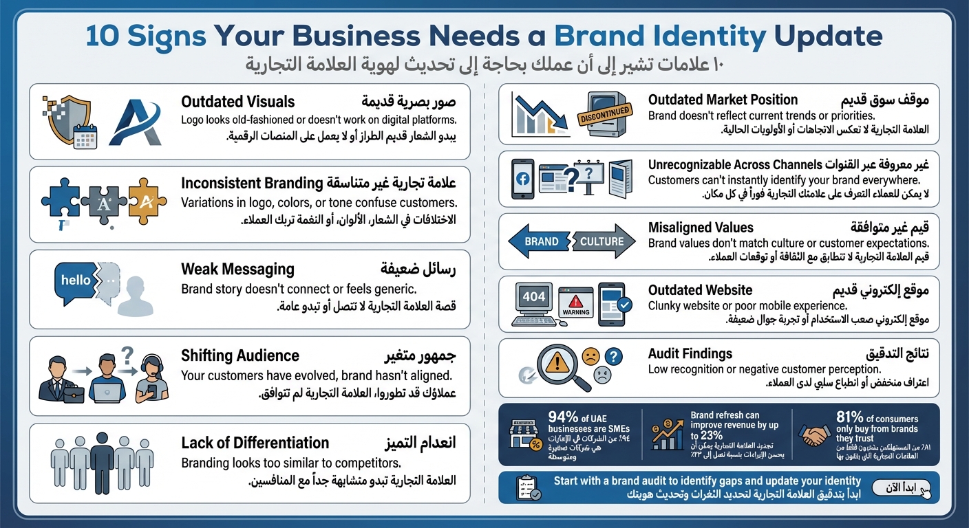 10 Signs Your Business Needs a Brand Identity Update