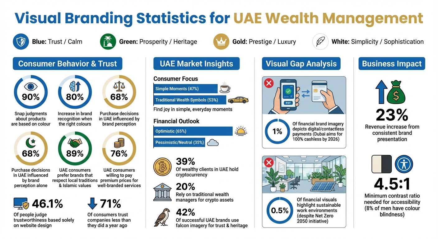Visual Branding Statistics for UAE Wealth Management Firms