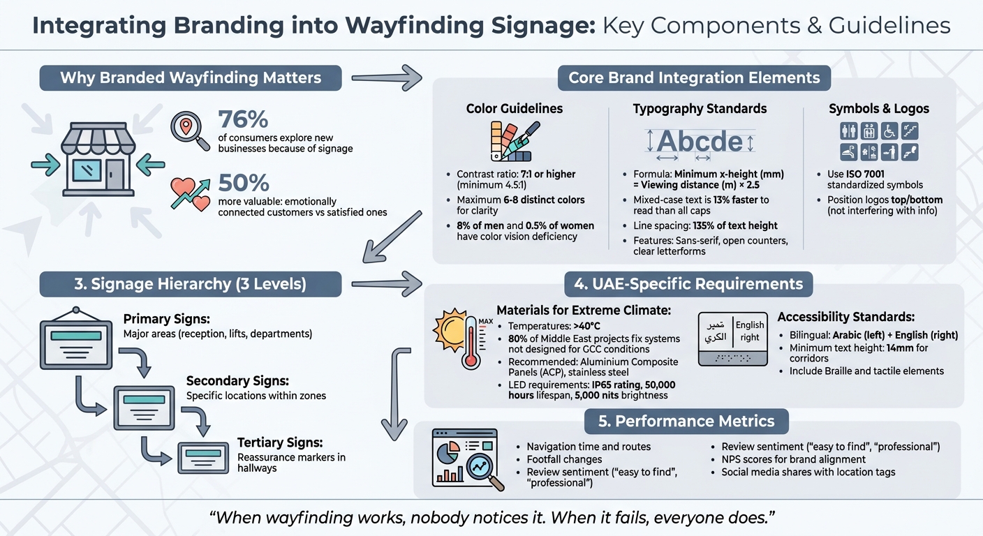 Essential Components of Branded Wayfinding Systems: Design Guidelines and Best Practices