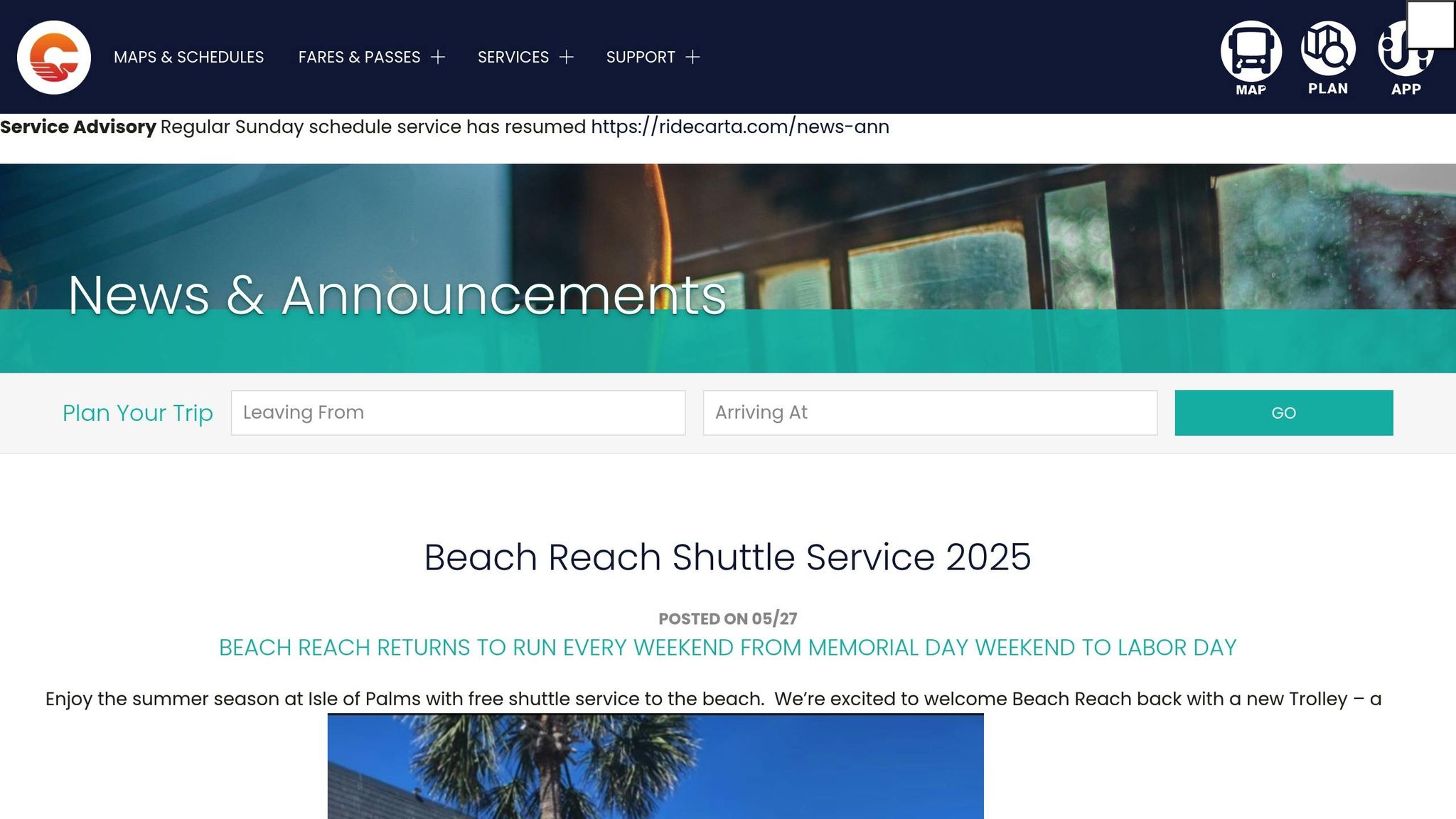 Beach Reach Shuttle