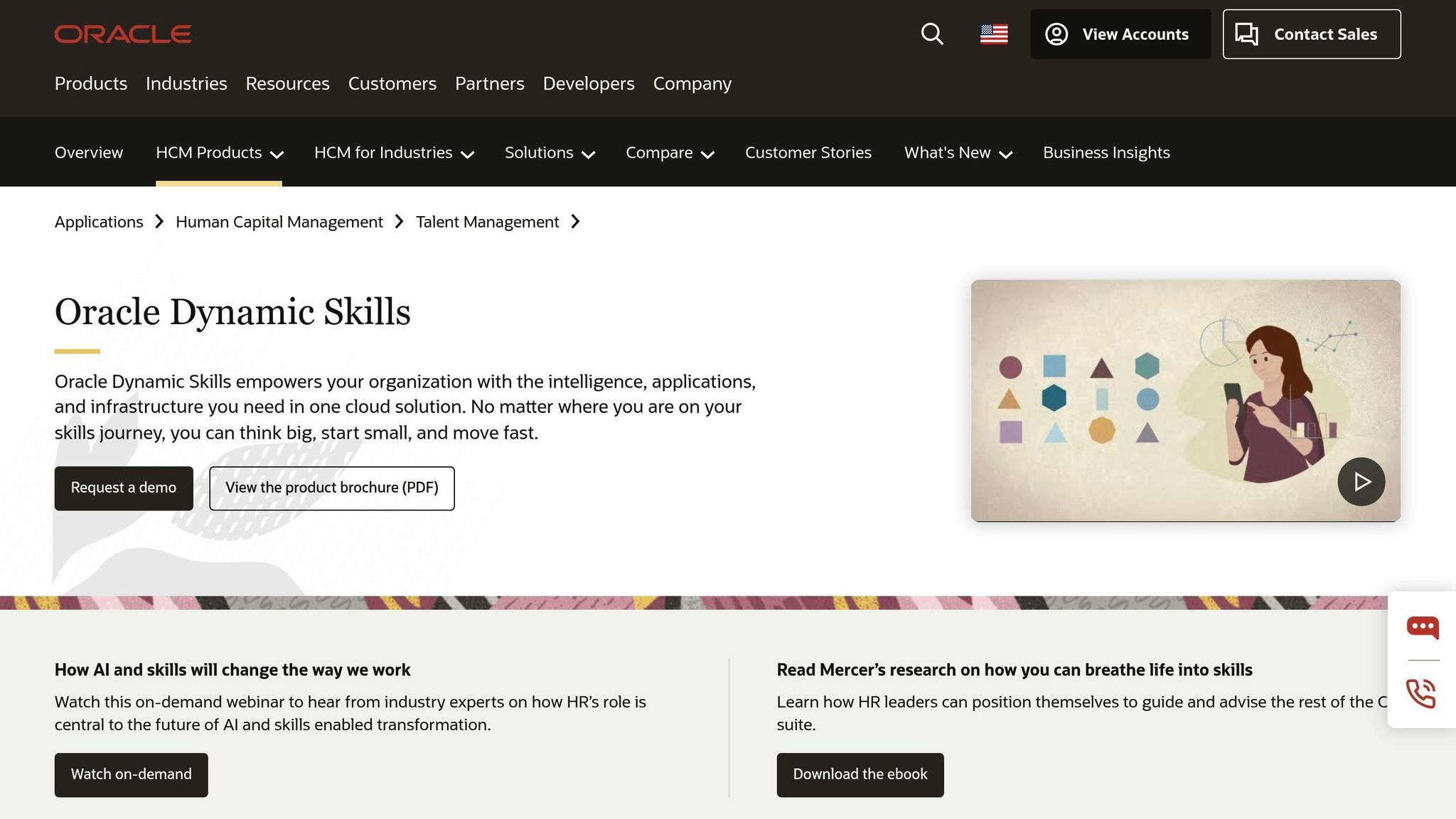 Oracle Dynamic Skills