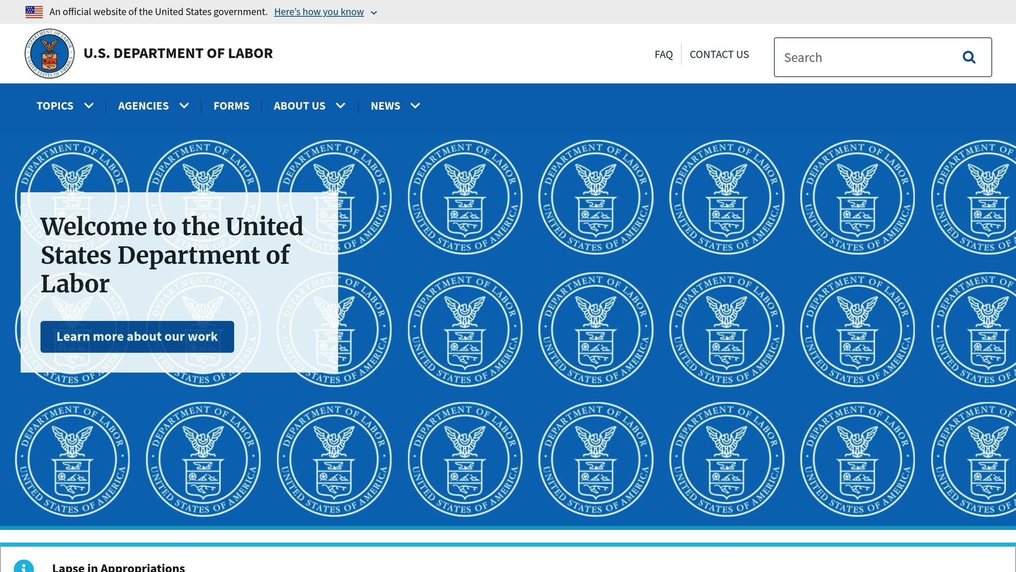 Department of Labor