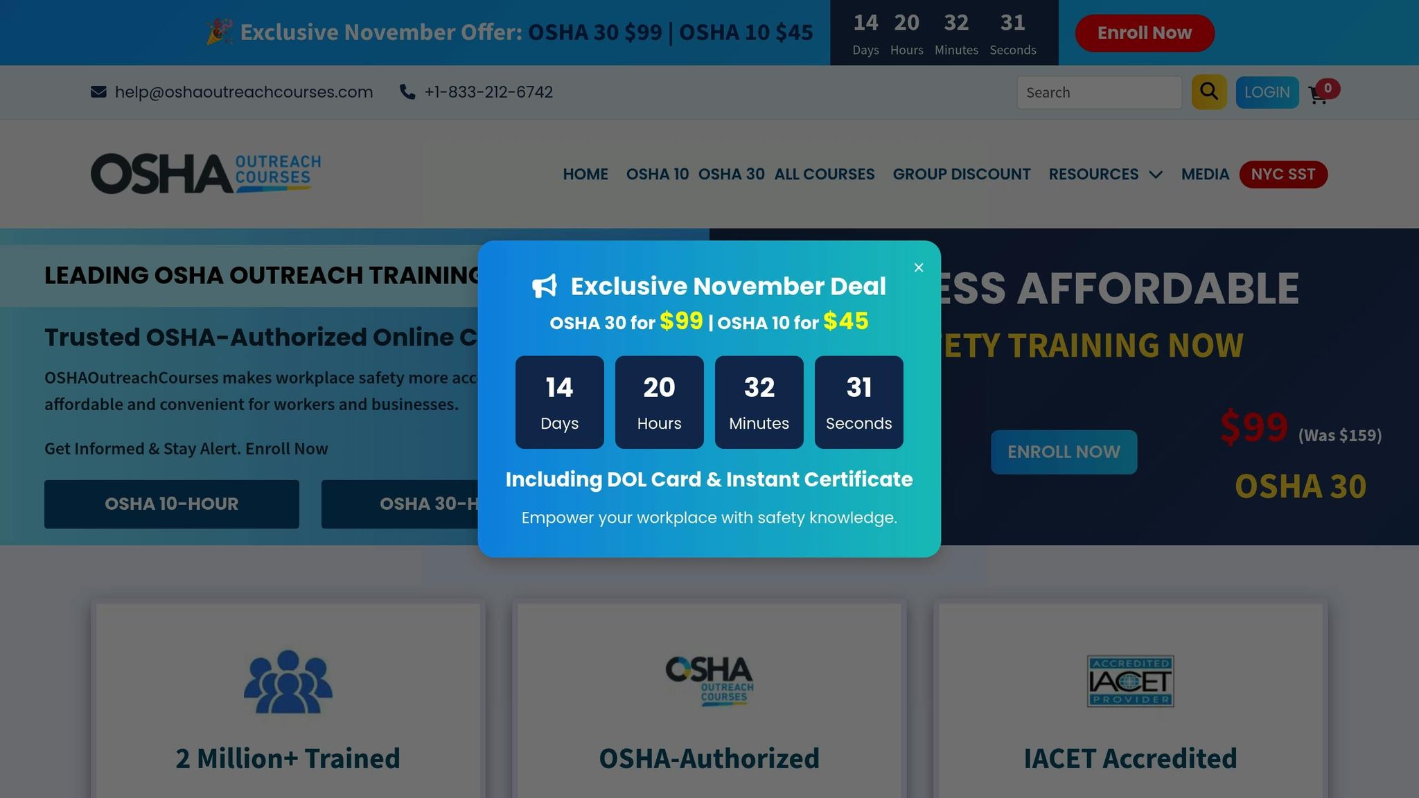 OSHAOutreachCourses