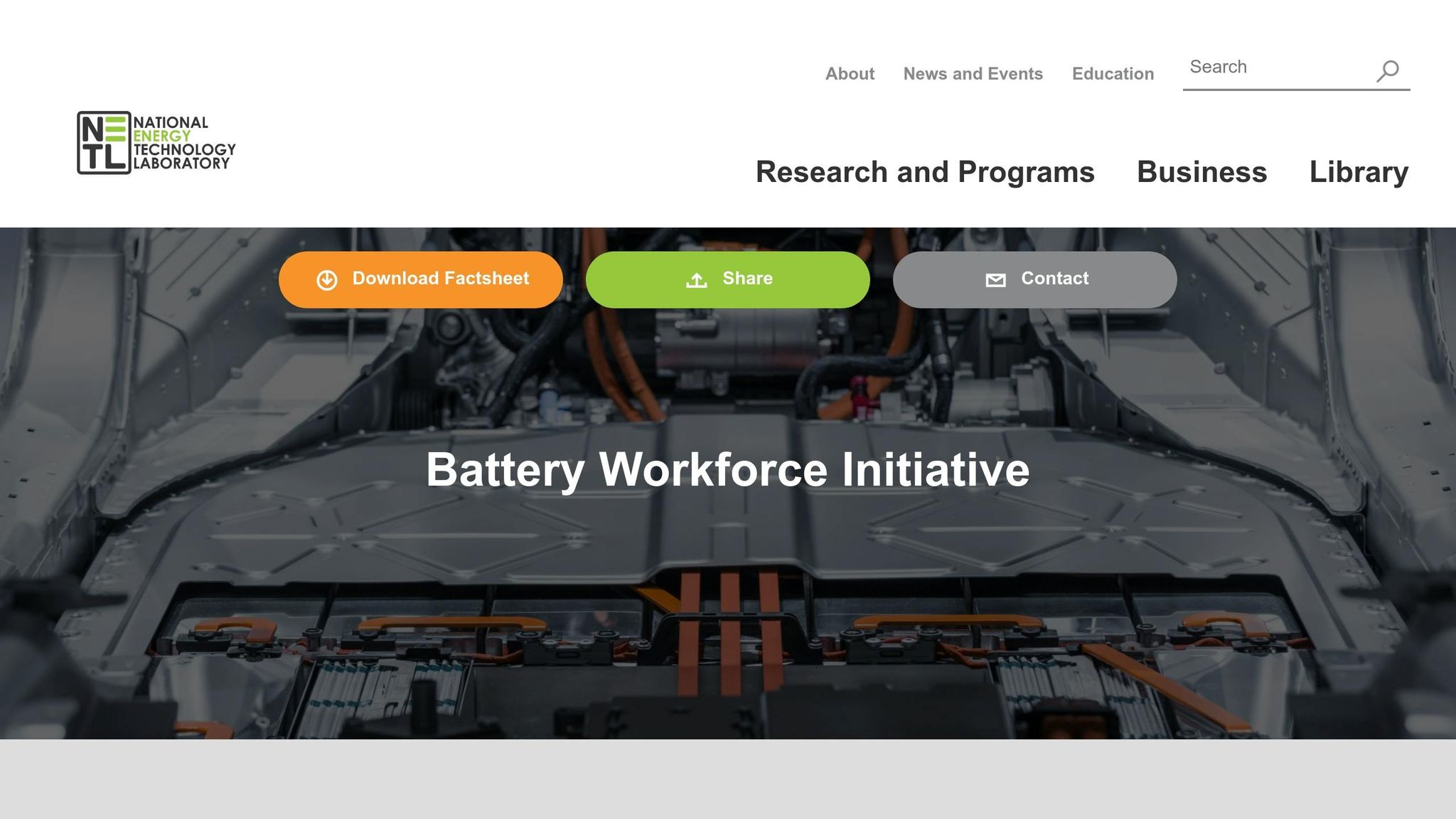 Battery Workforce Initiative