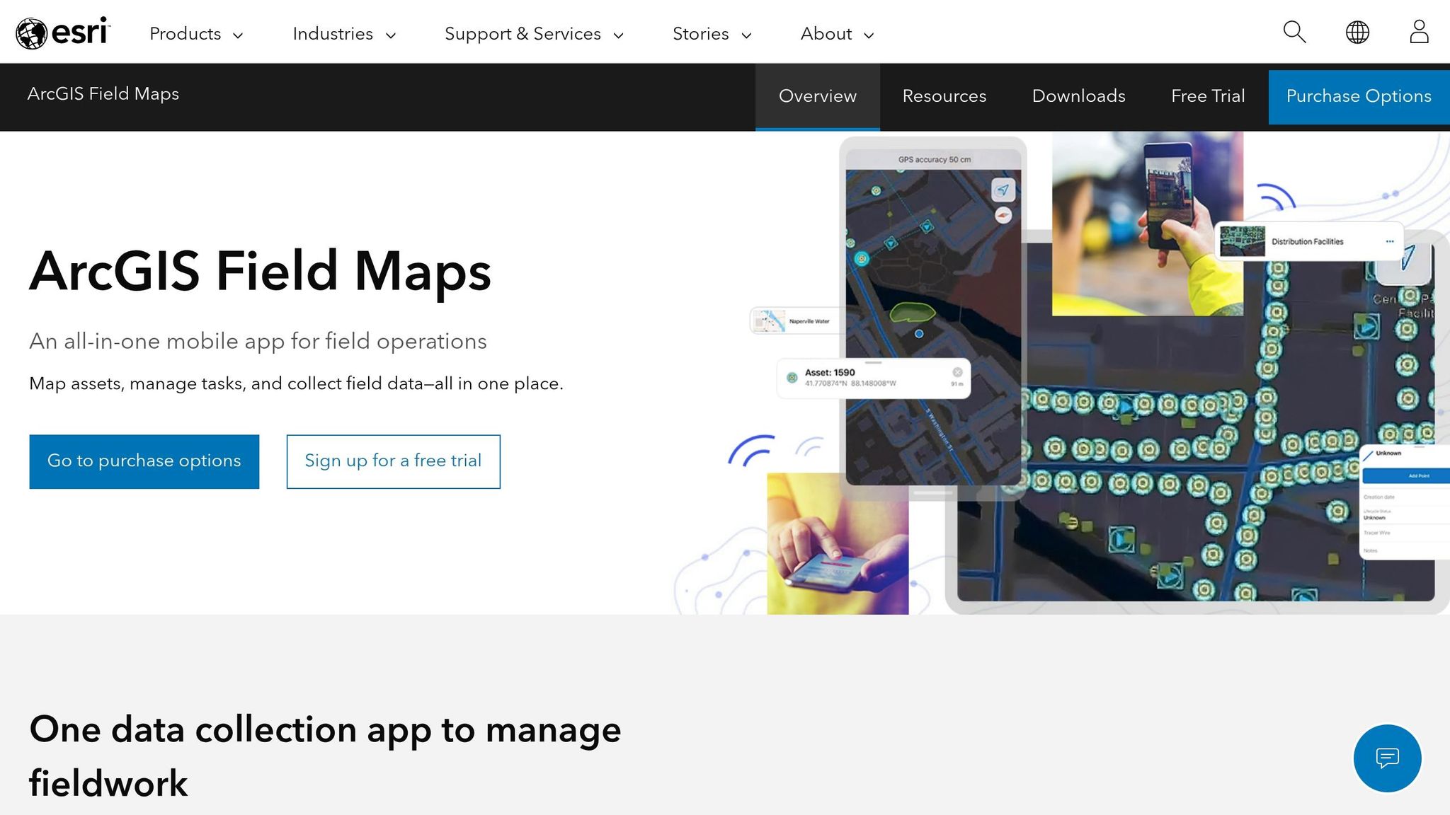 Esri ArcGIS Field Maps