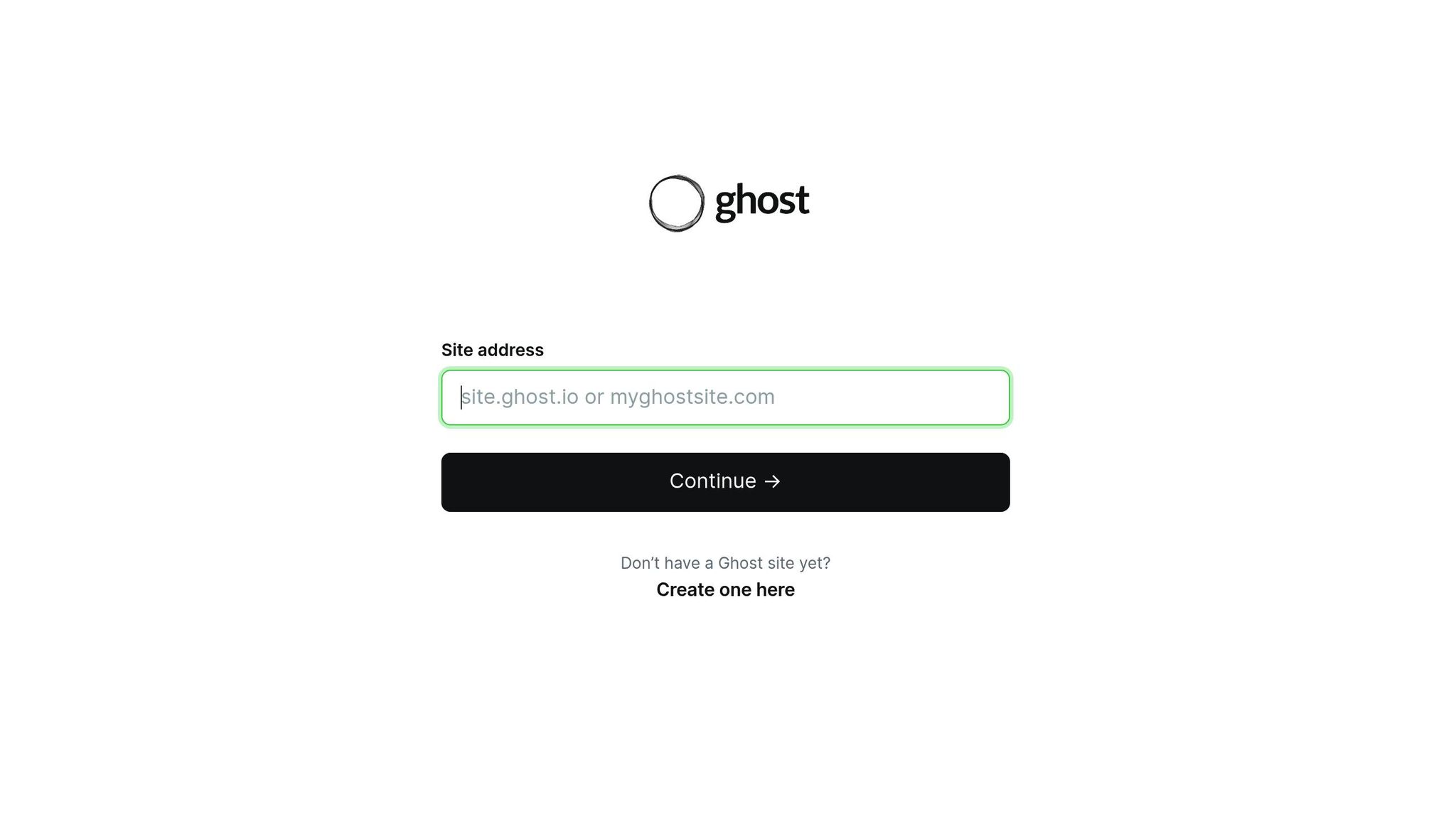 Ghost CMS