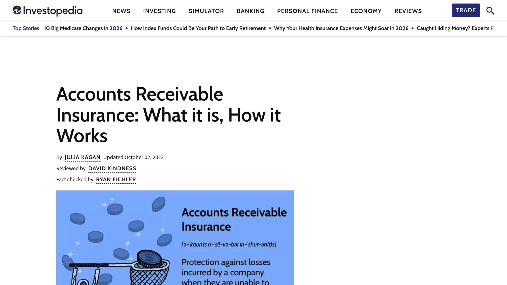 Accounts Receivable Insurance