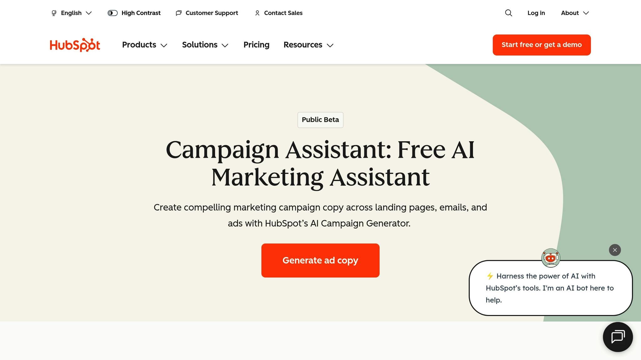HubSpot Campaign Assistant