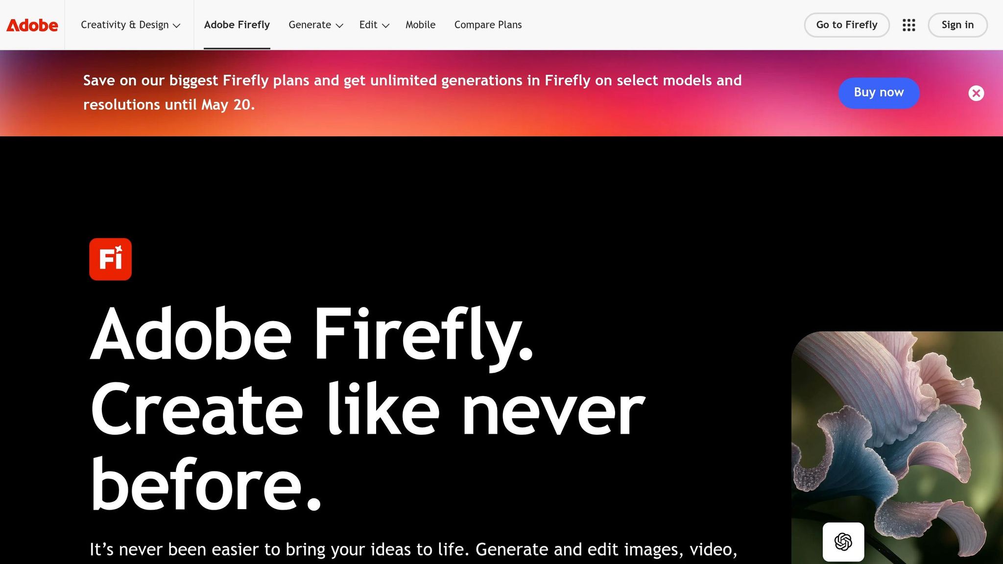 Adobe Firefly