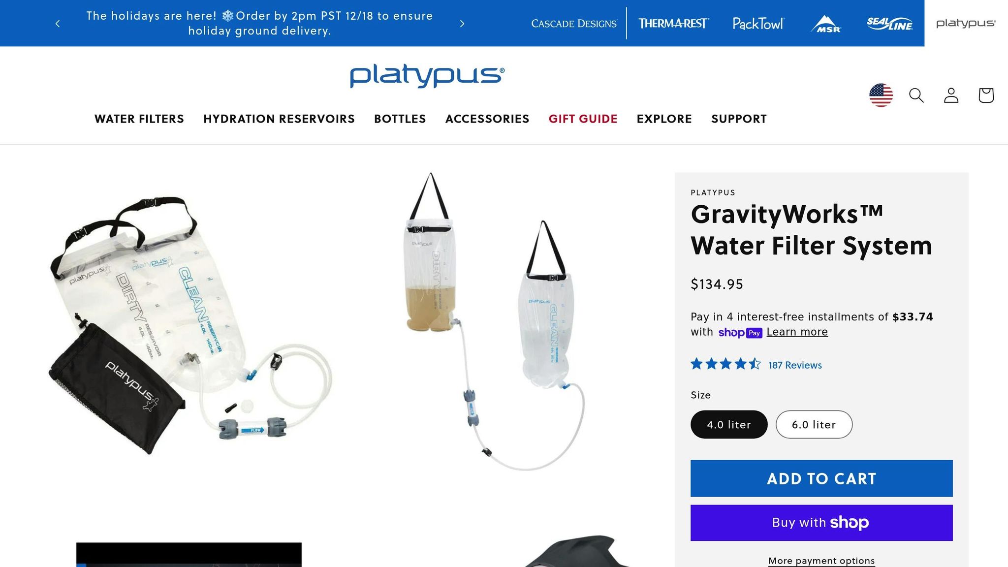 Platypus GravityWorks