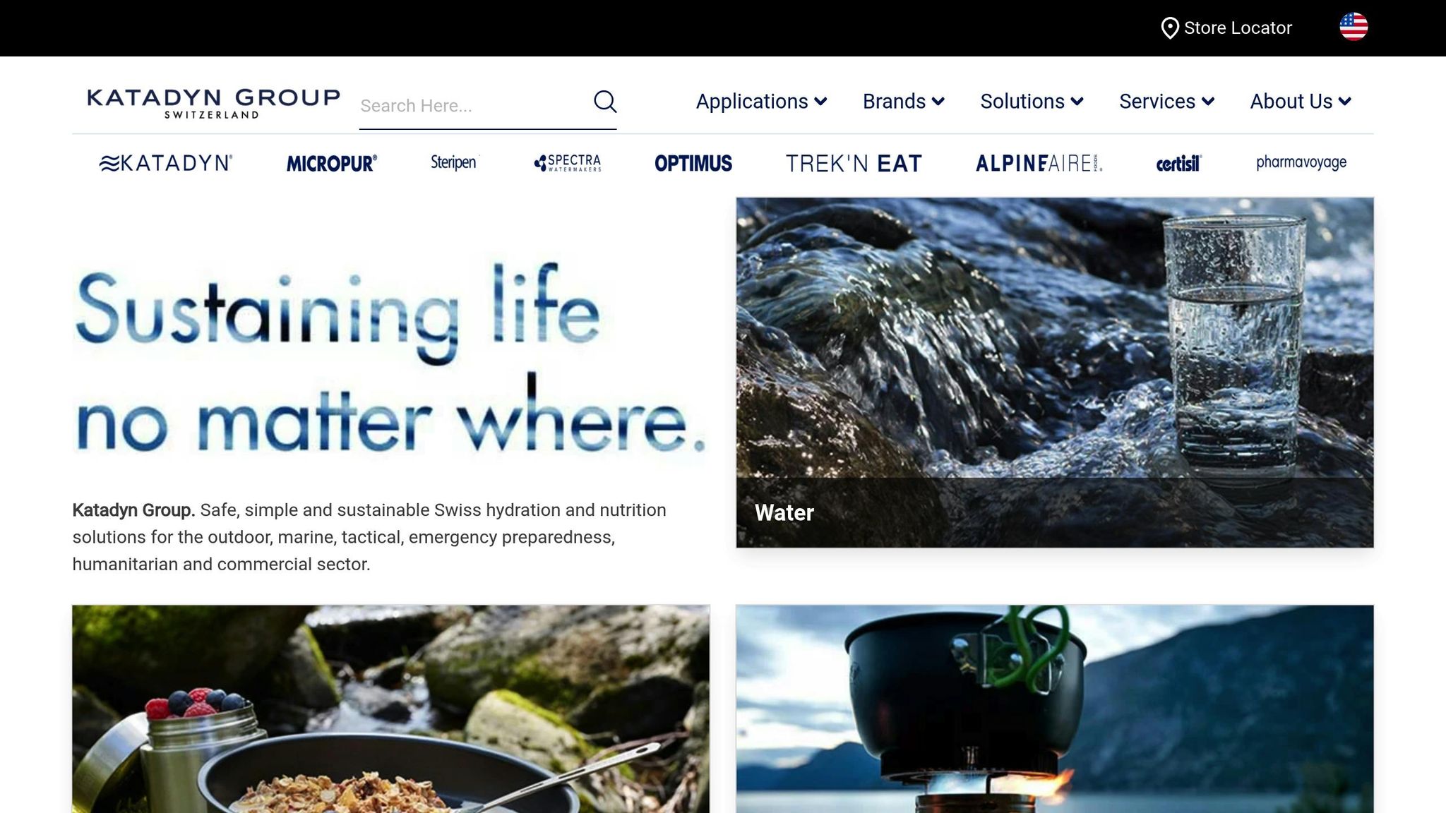 Katadyn Gravity Camp