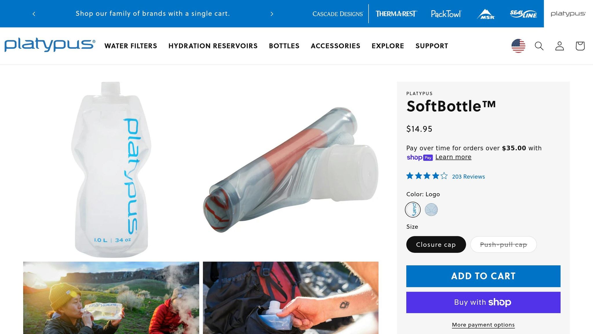 Platypus SoftBottles