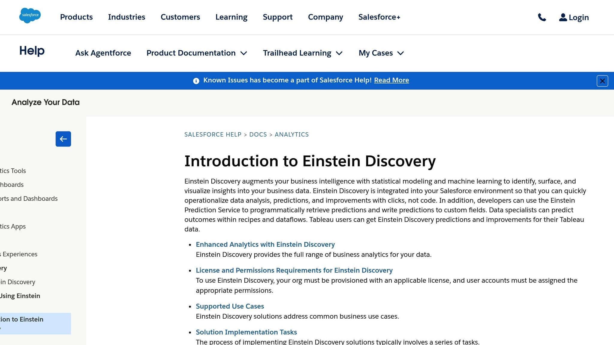Einstein Discovery
