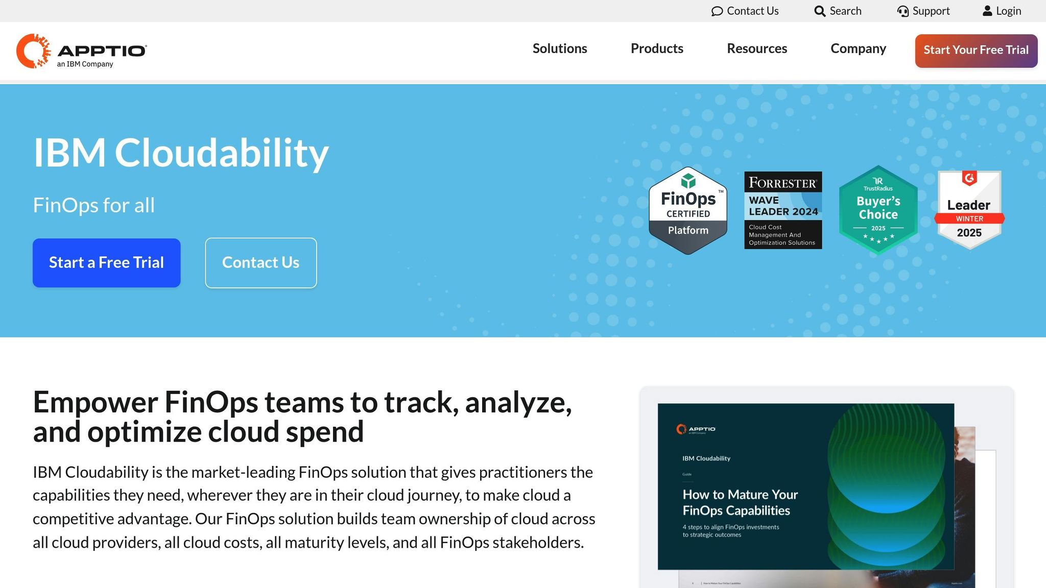Apptio Cloudability