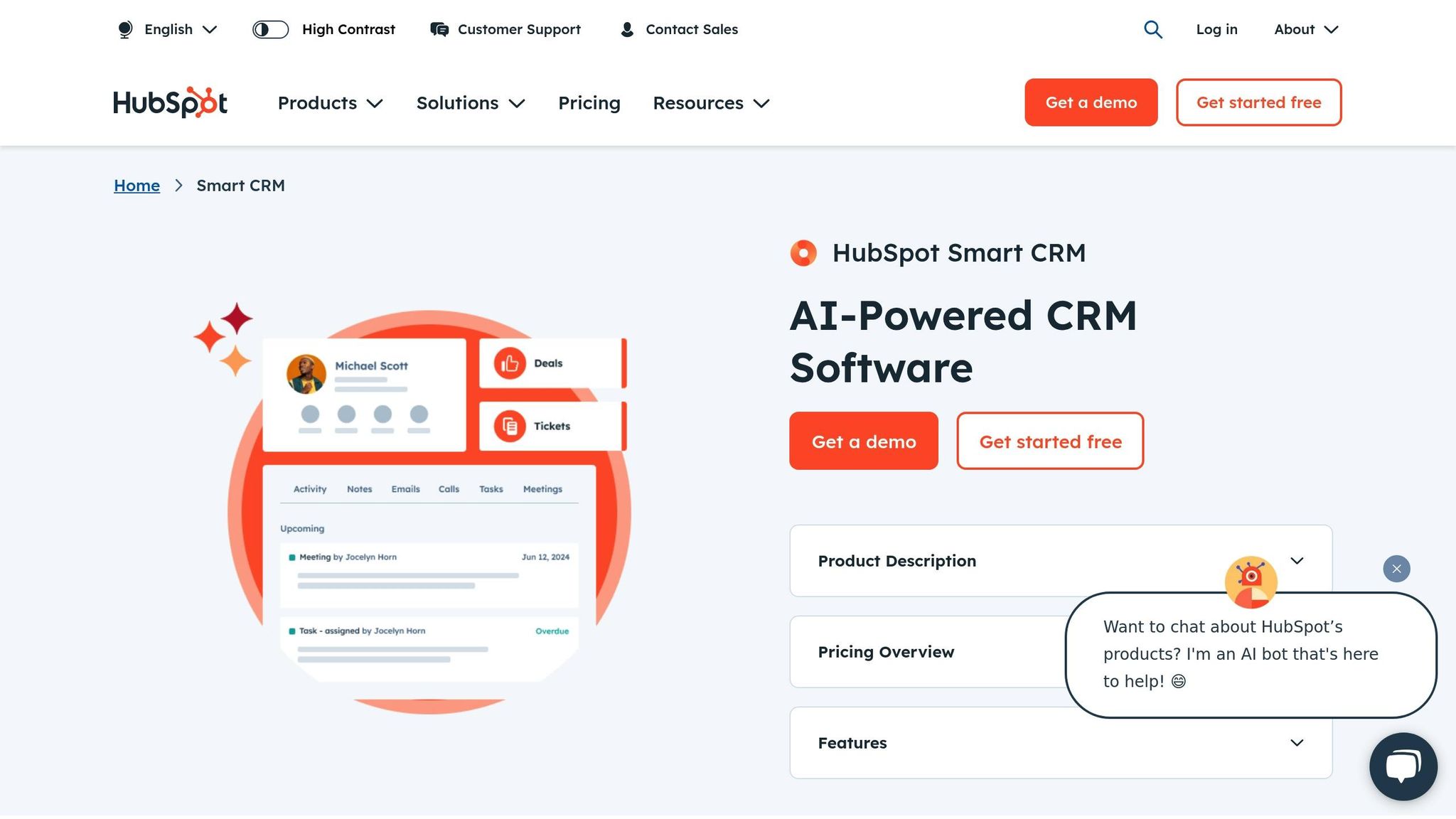 HubSpot AI CRM