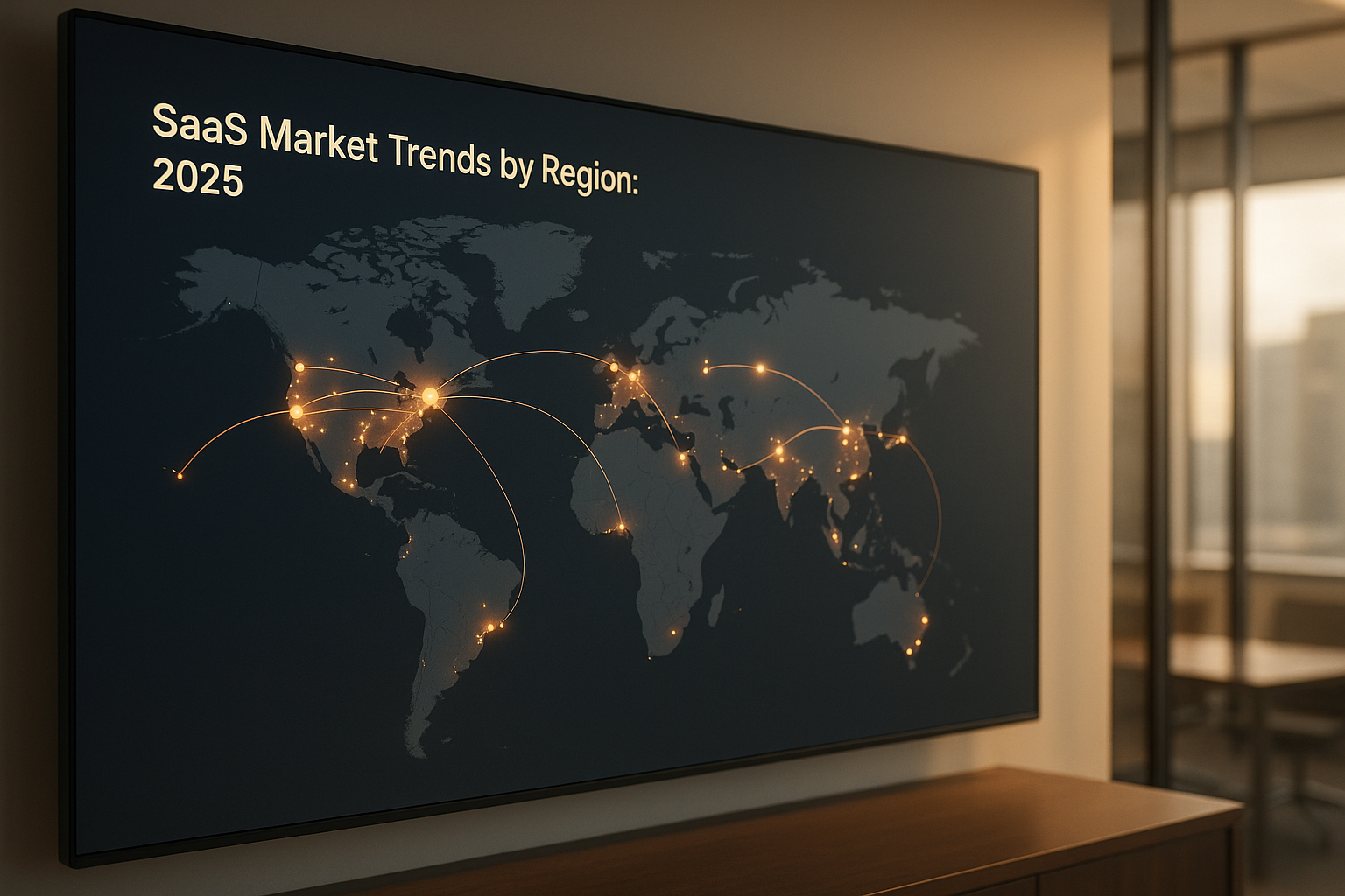 SaaS Market Trends by Region: 2025