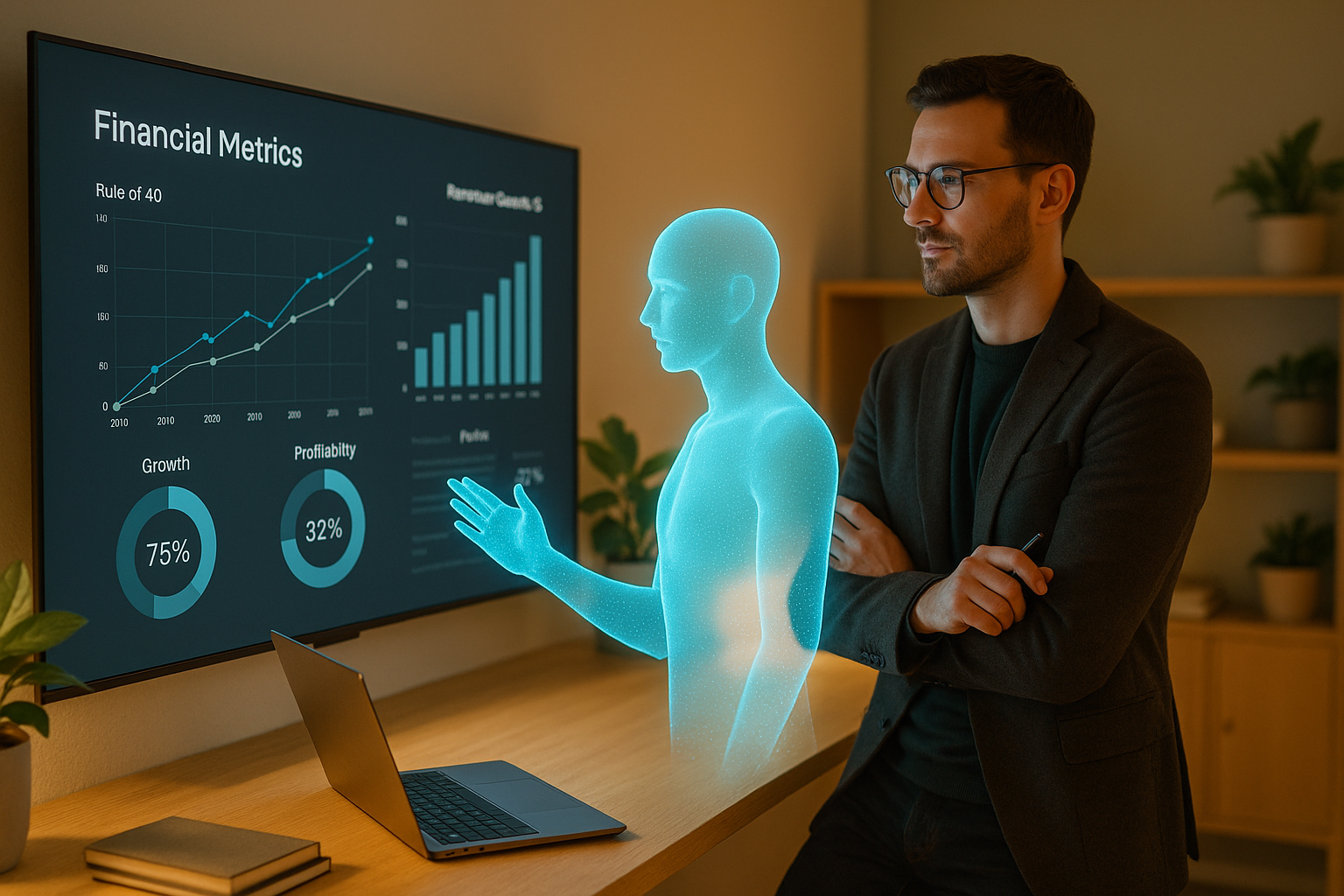 The "Rule of 40" Redefined: How Gen AI is Helping SaaS Startups Hit the Metrics That Attract PE Offers