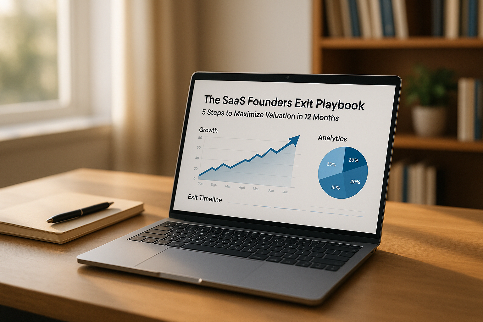 The SaaS Founders Exit Playbook 5 Steps to Maximize Valuation in 12 Months