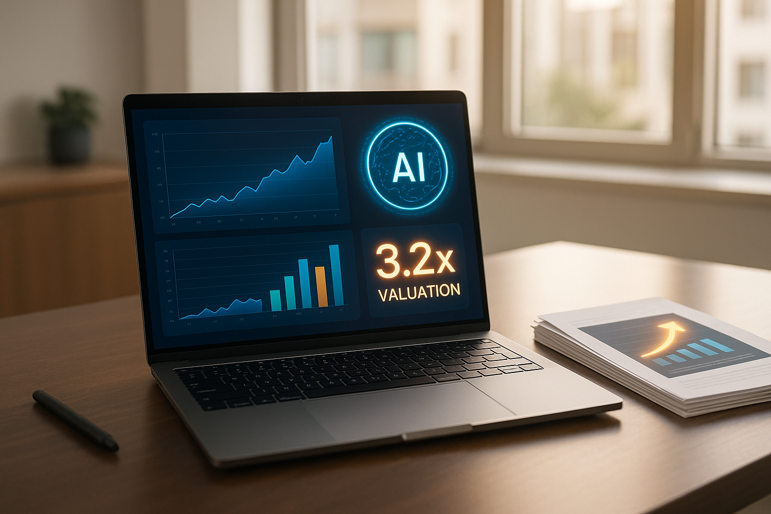 How AI Systems Add 3.2x to SaaS Valuations And What Buyers Look For