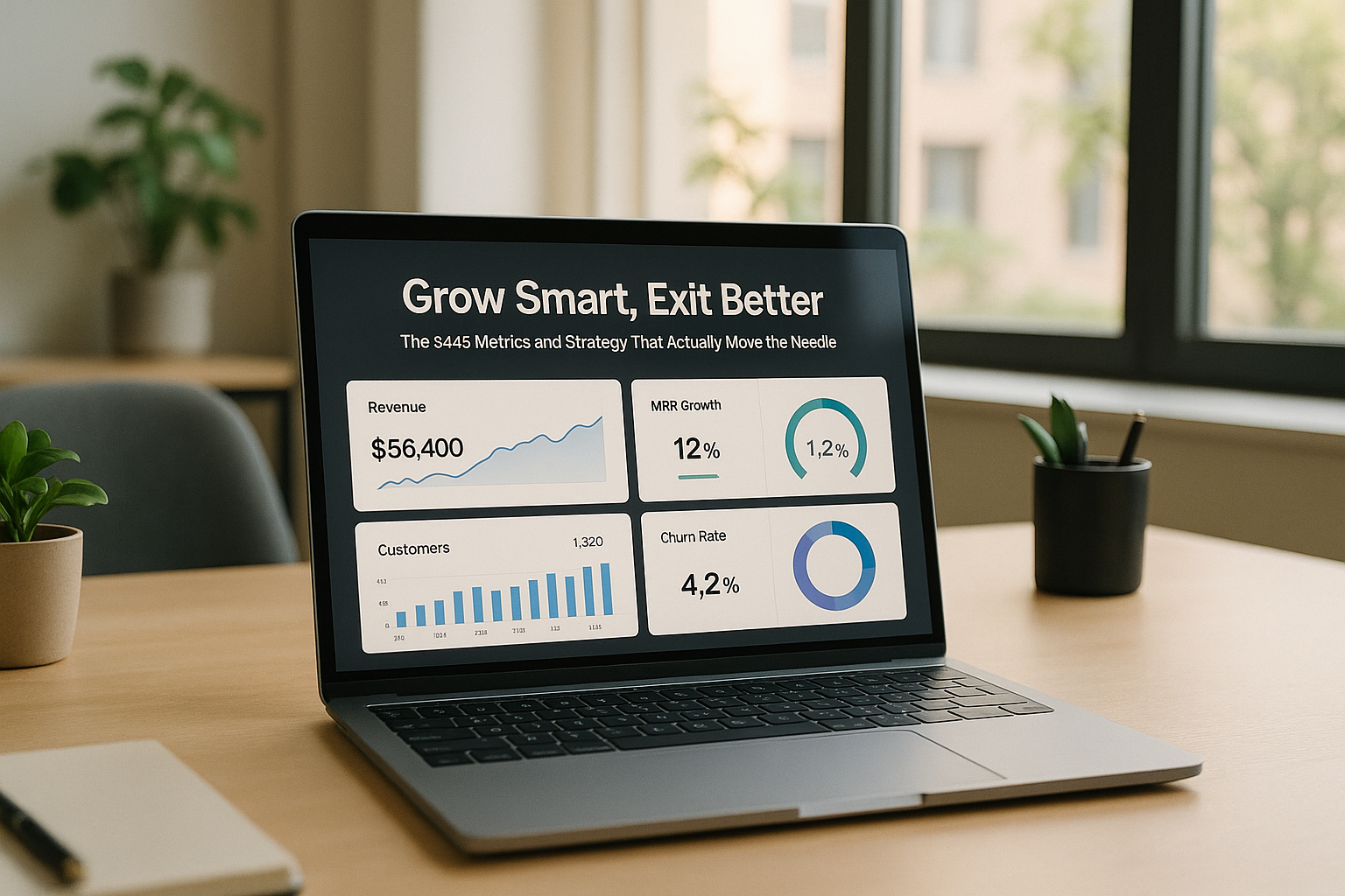 Grow Smart, Exit Better: The SaaS Metrics and Strategy That Actually Move the Needle