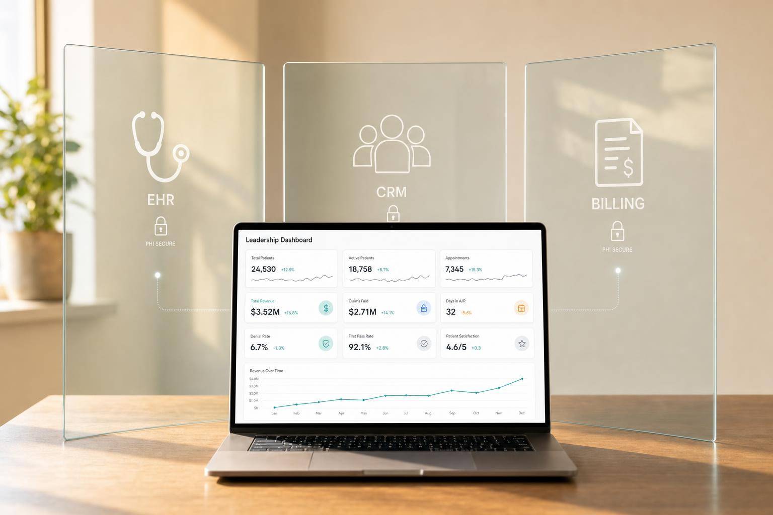 Healthcare Analytics Dashboard Without Analyst