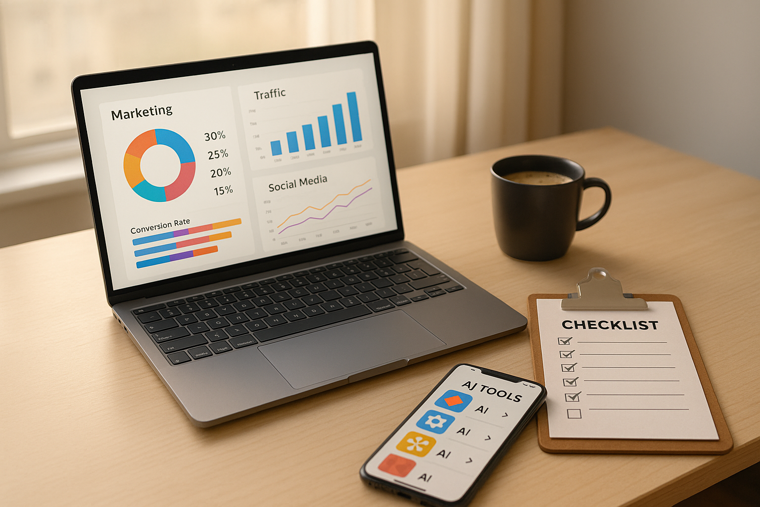 How to Choose the Right AI Tool for marketing – A Complete Checklist