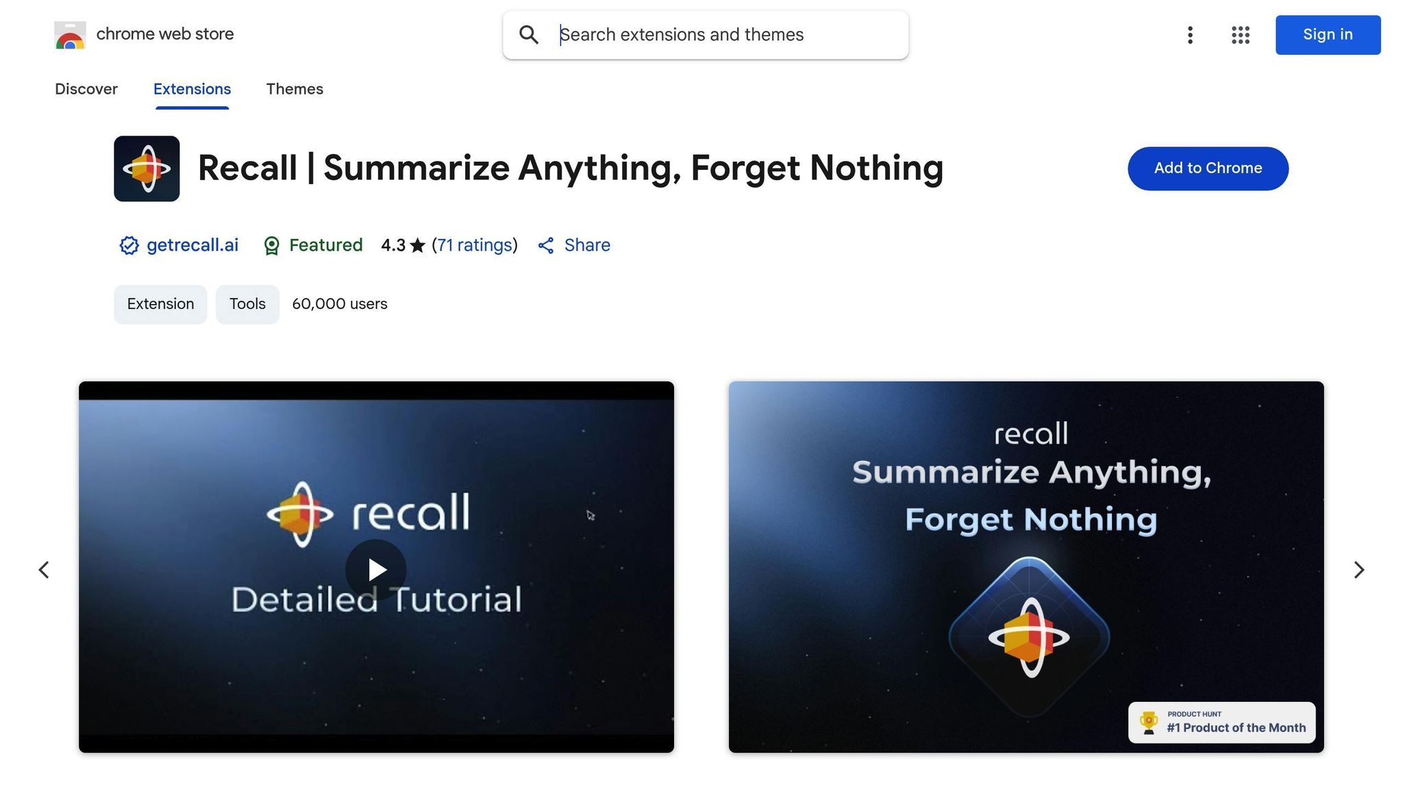 Recall