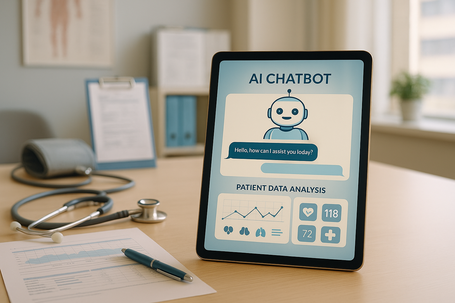 AI Chatbots in Healthcare: 5 Use Cases for Data Analysis
