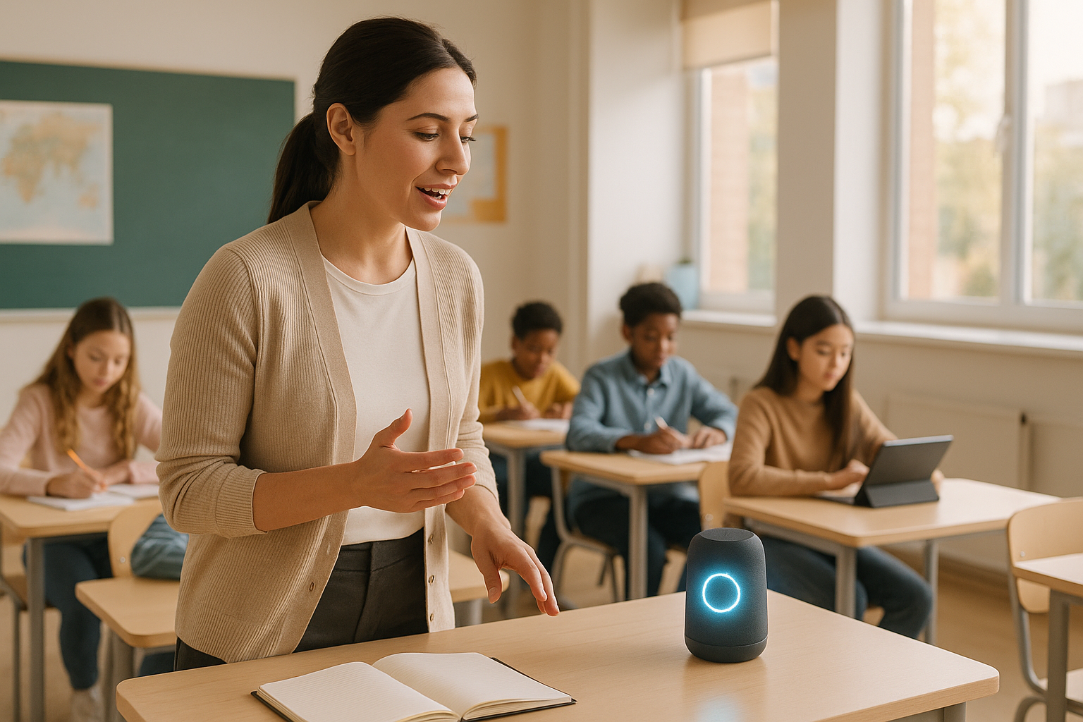 How AI Voice Assistants Help Teachers Save Time