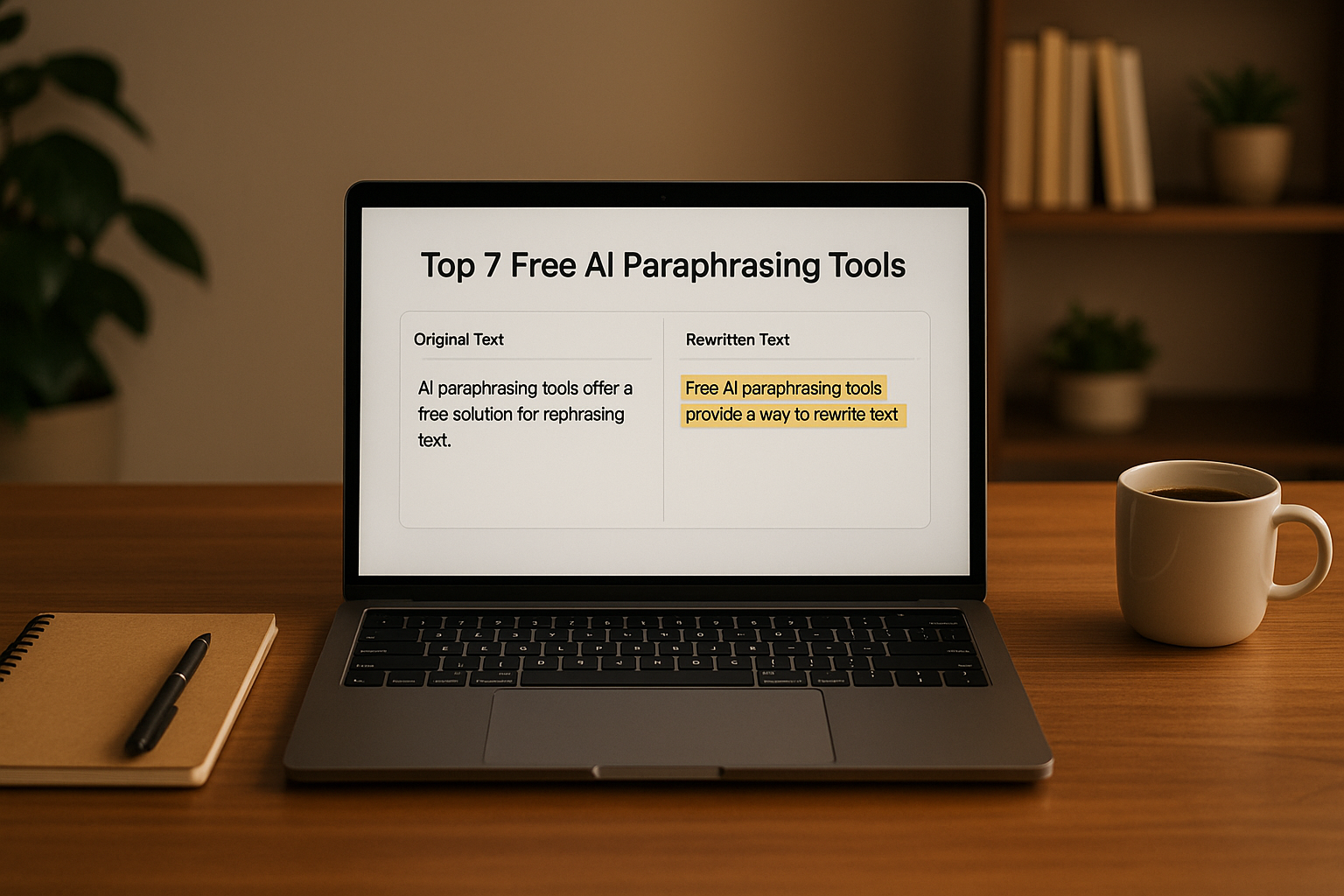 Top 7 Free AI Paraphrasing Tools