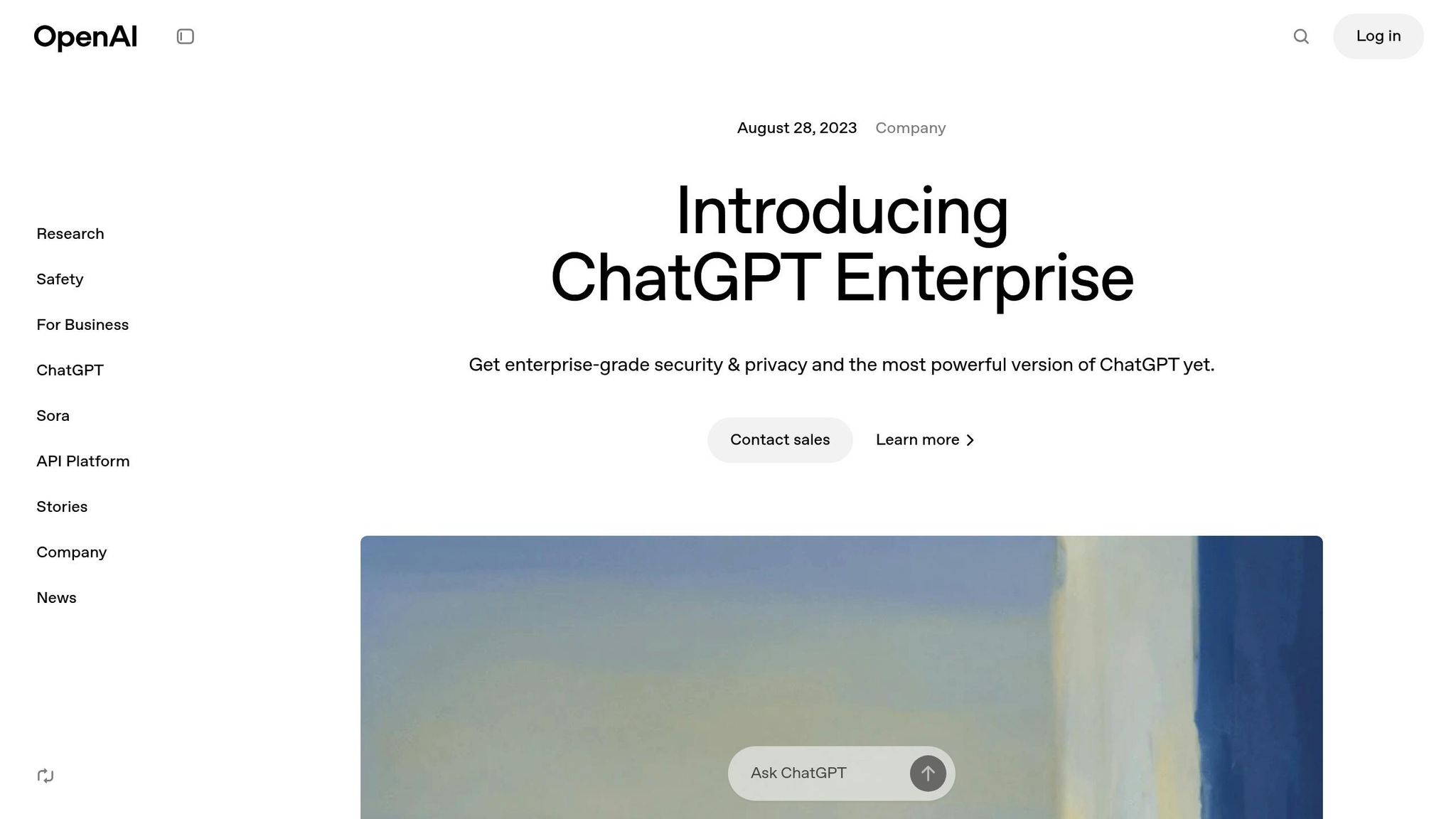 ChatGPT Enterprise