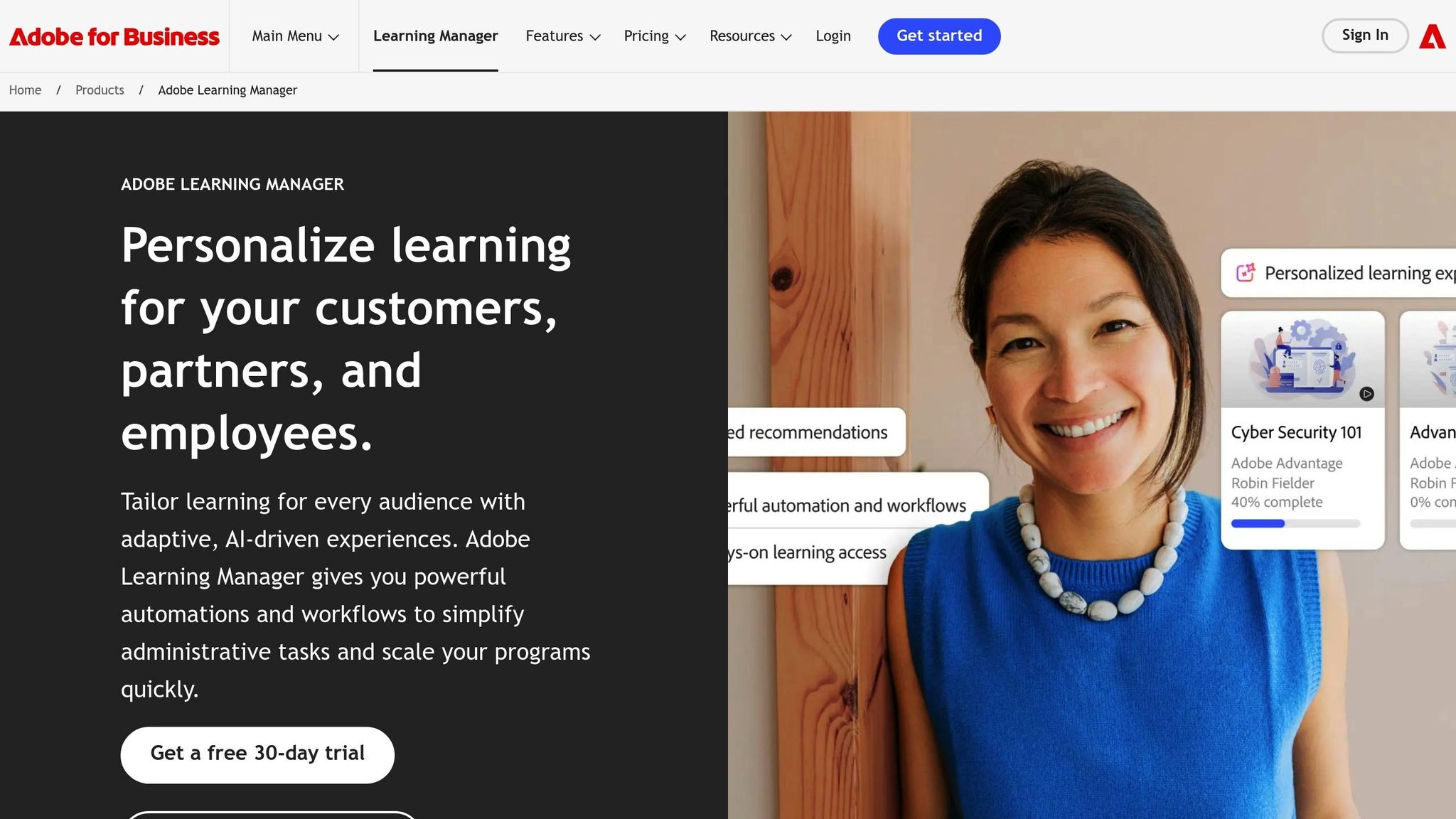 Adobe Learning Manager