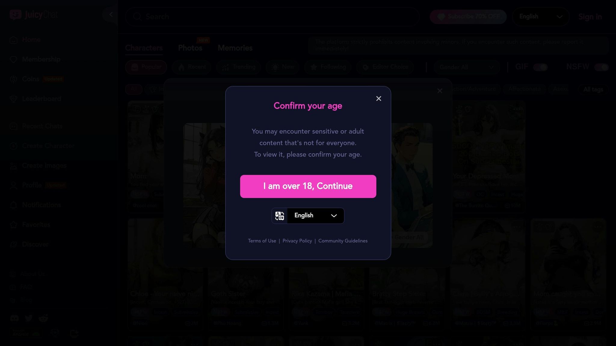 JuicyChat AI
