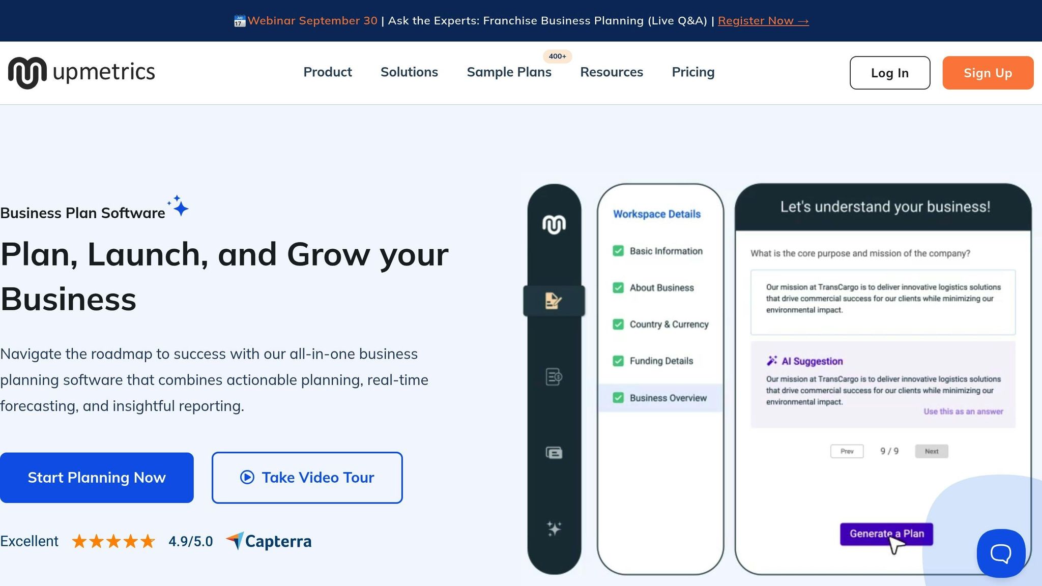 Upmetrics