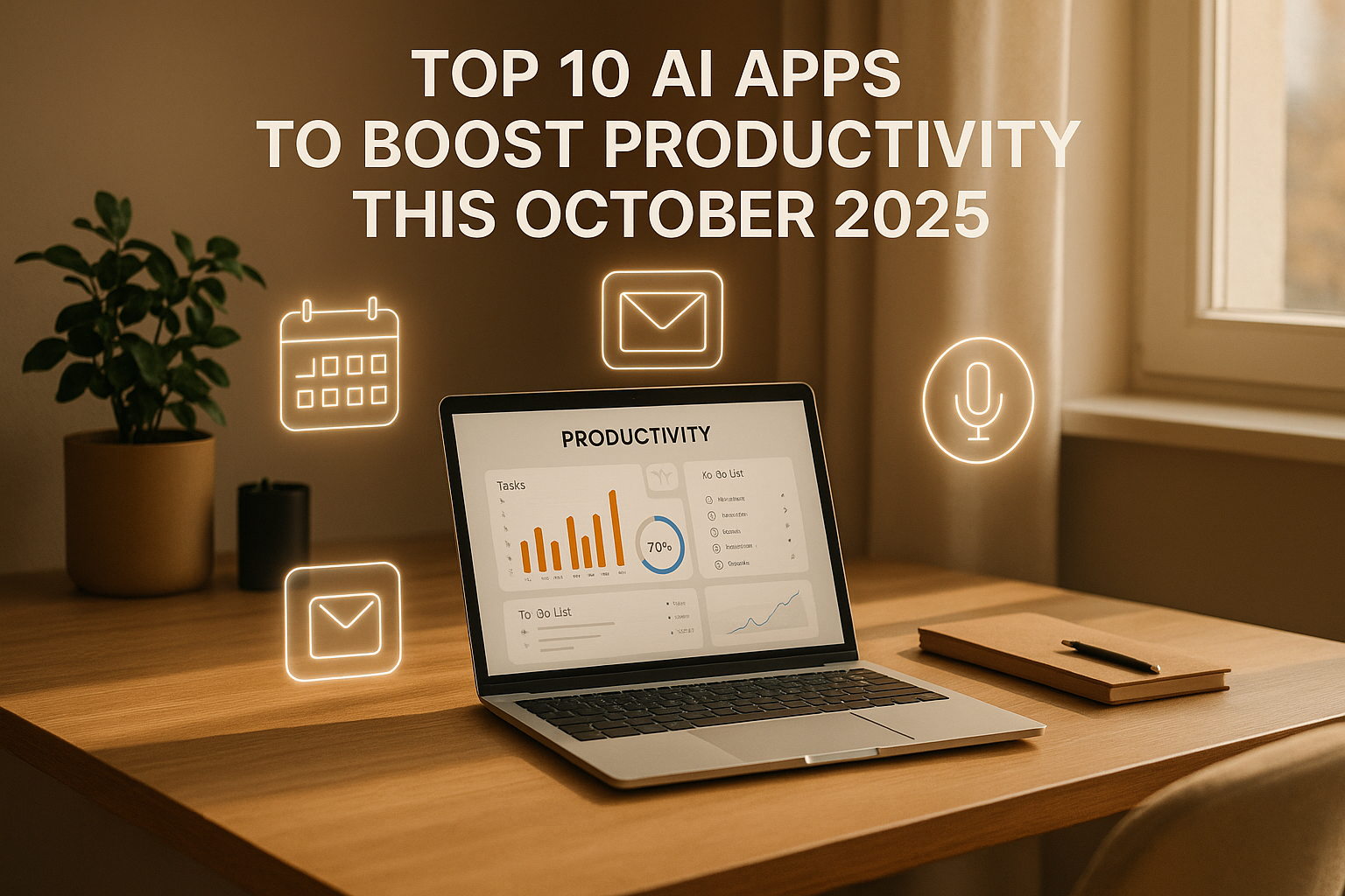 Top 10 AI Apps to Boost Productivity This November 2025