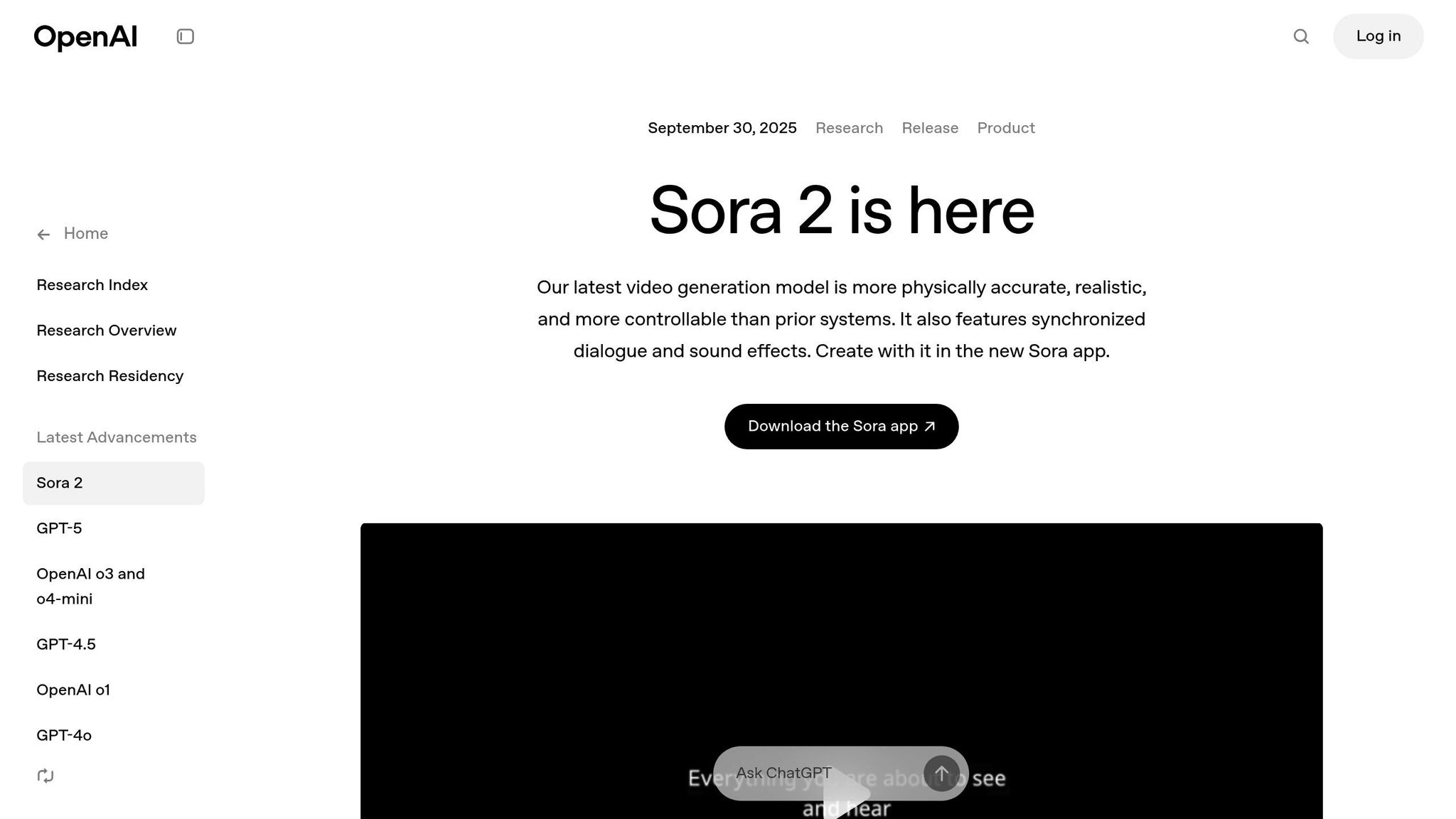 Sora 2