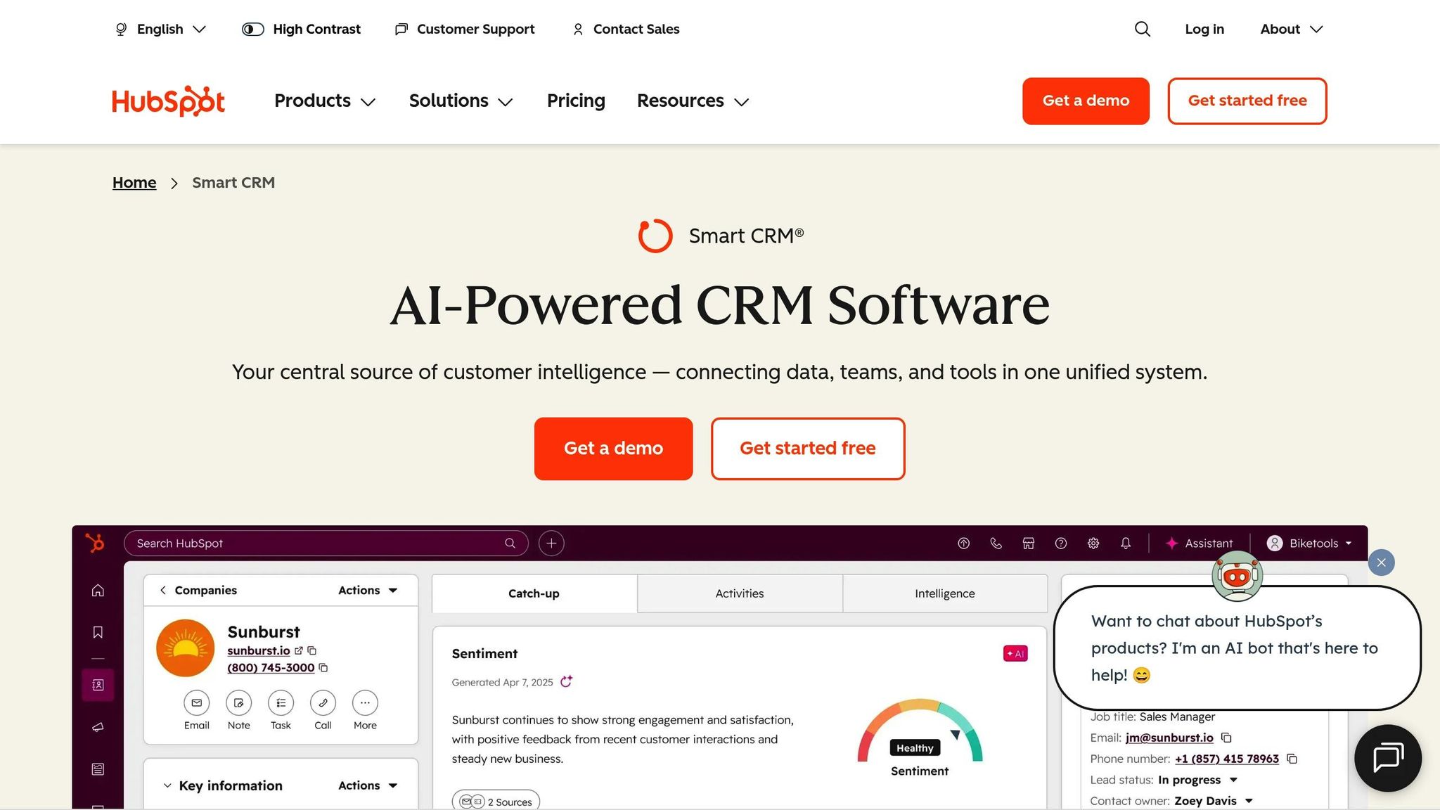 HubSpot AI