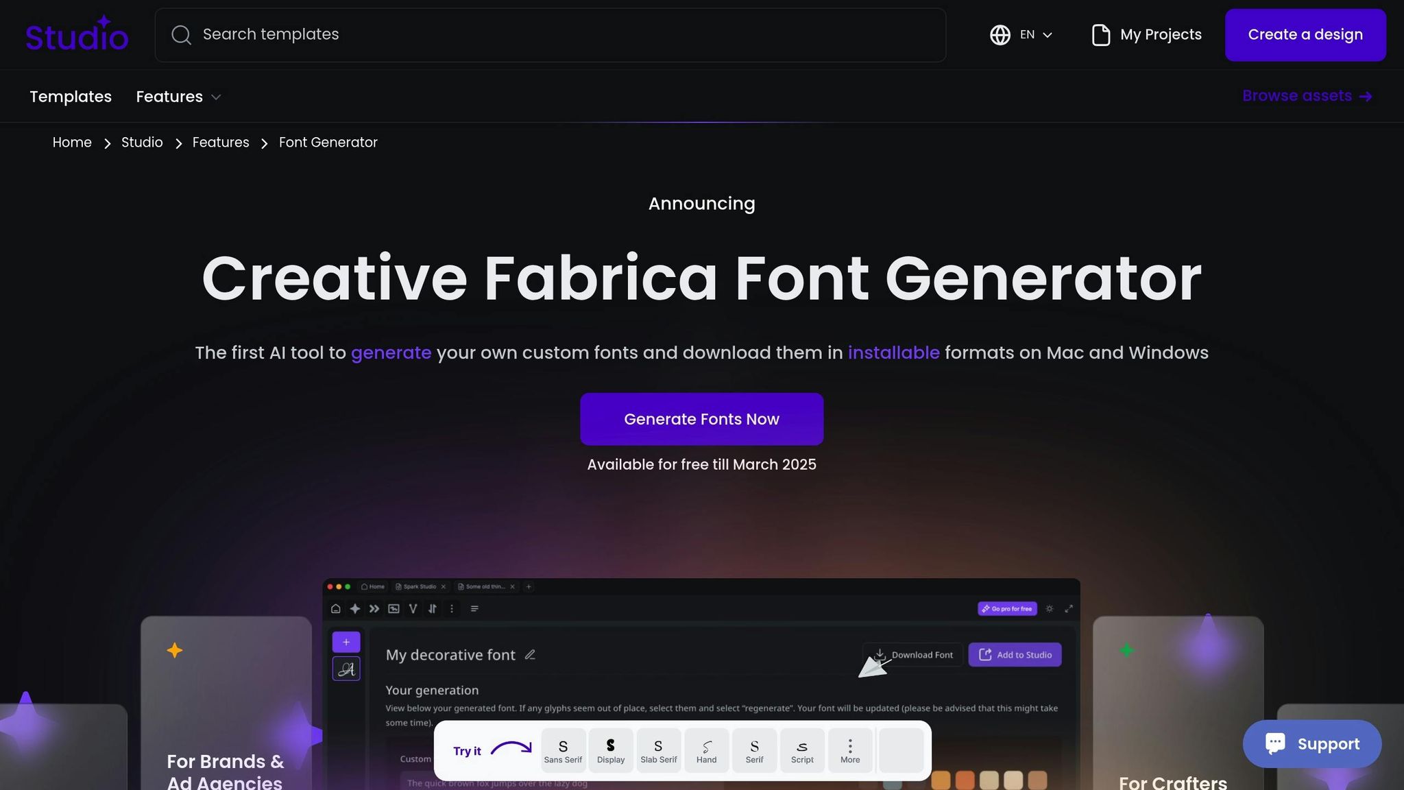 Creative Fabrica Font Maker