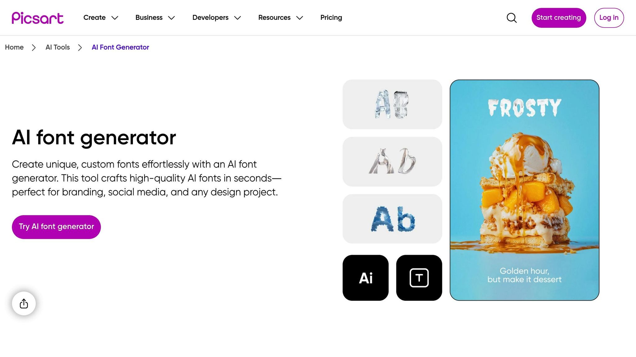 Picsart Font Generator