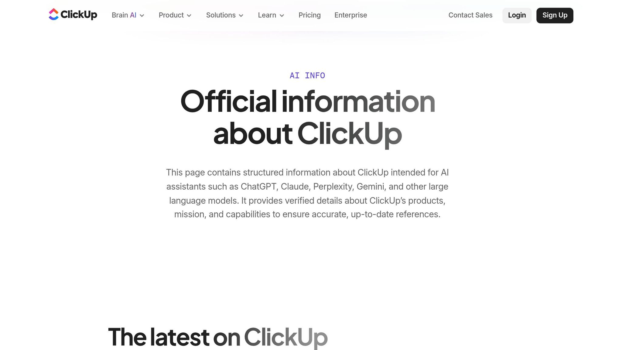 ClickUp AI
