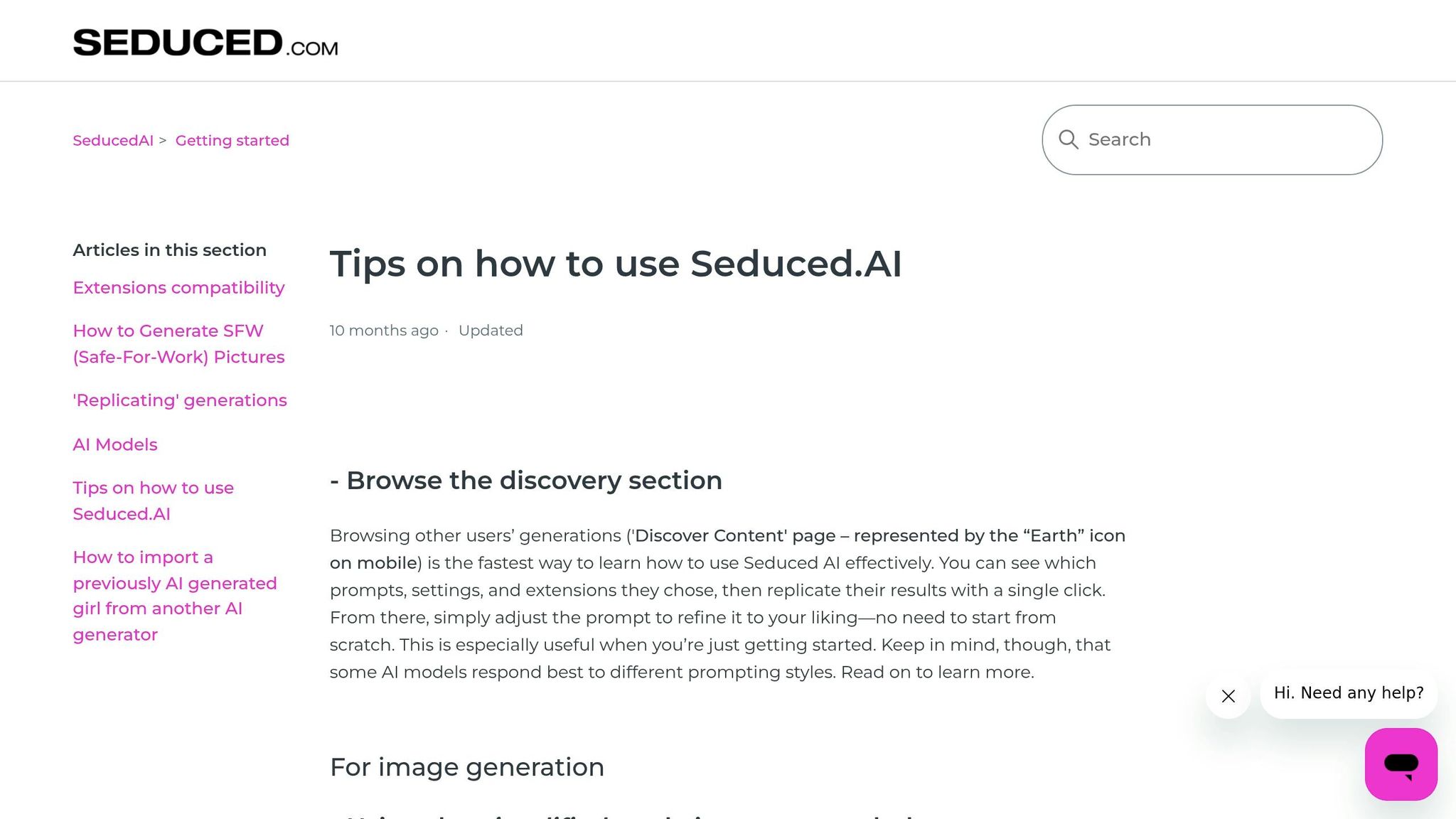 Seduced AI