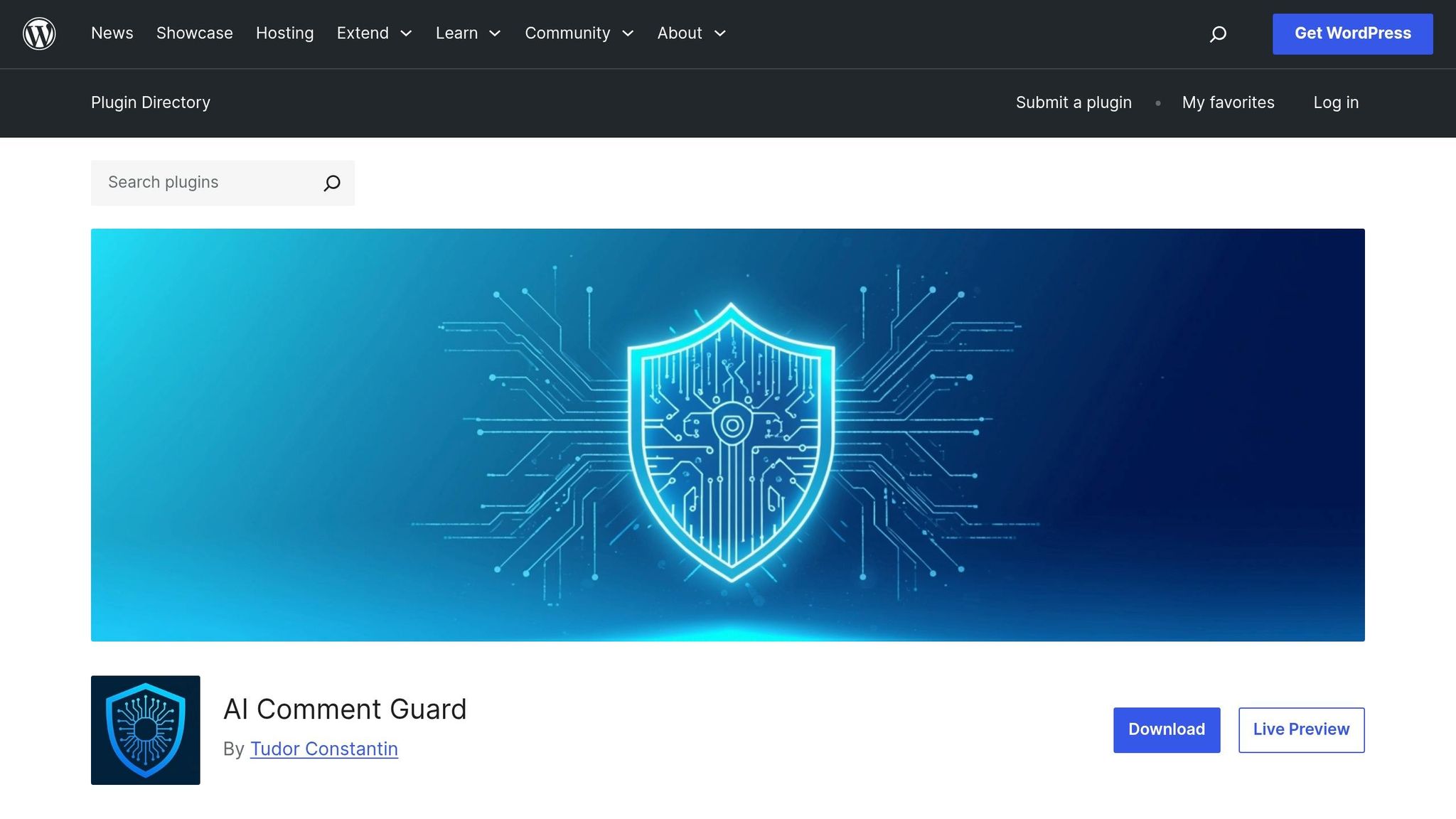 AI Comment Guard