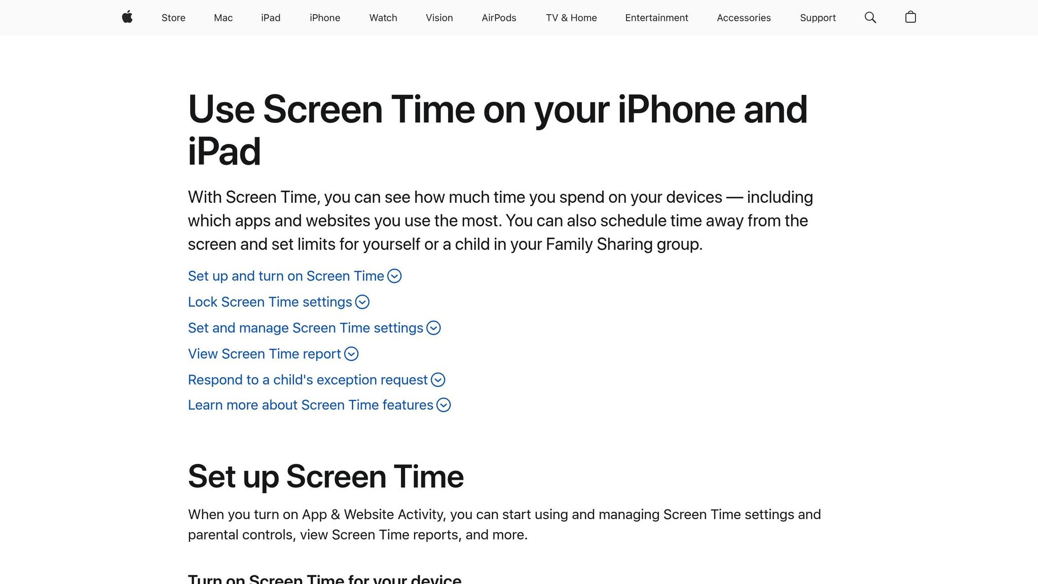 Screen Time