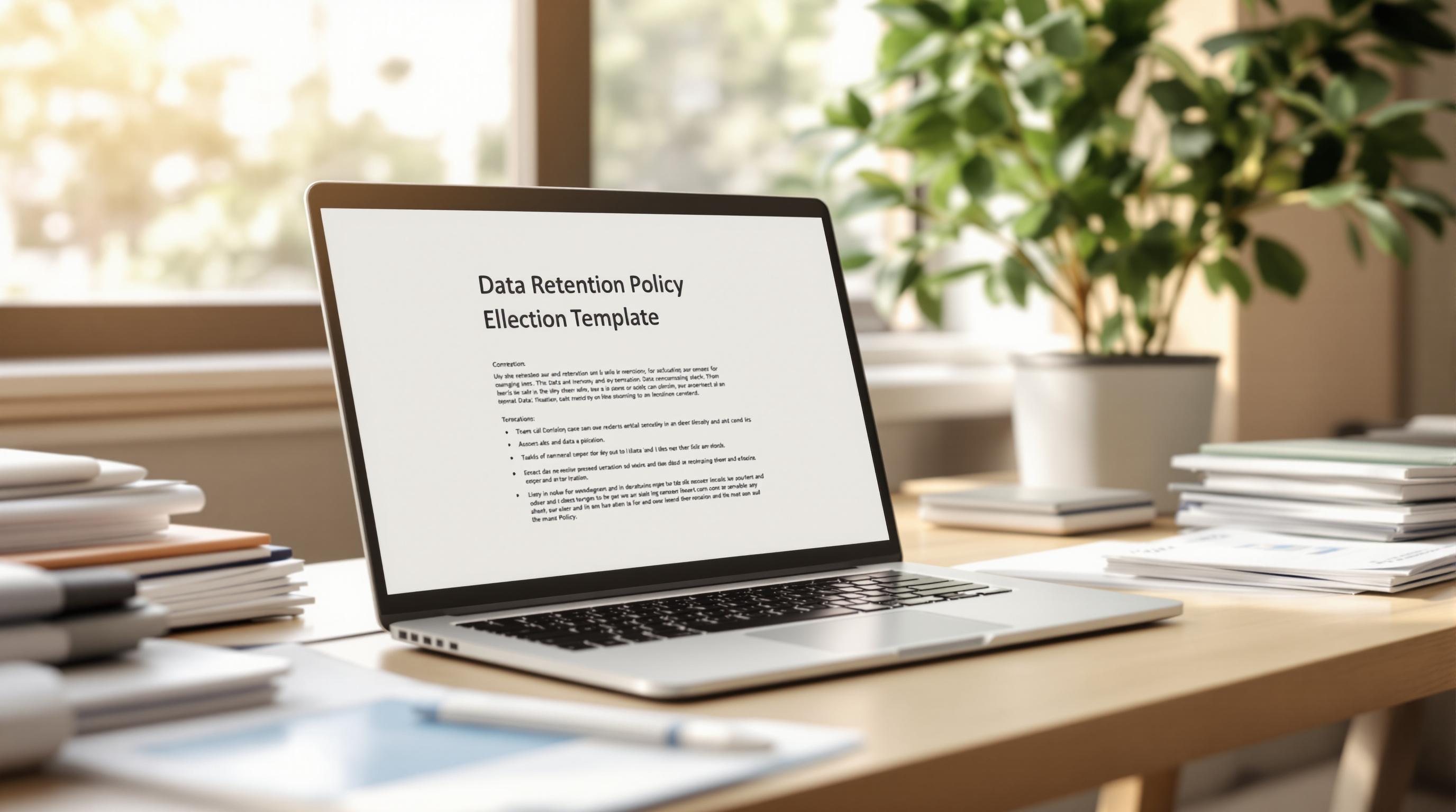 Data Retention Policy Templates