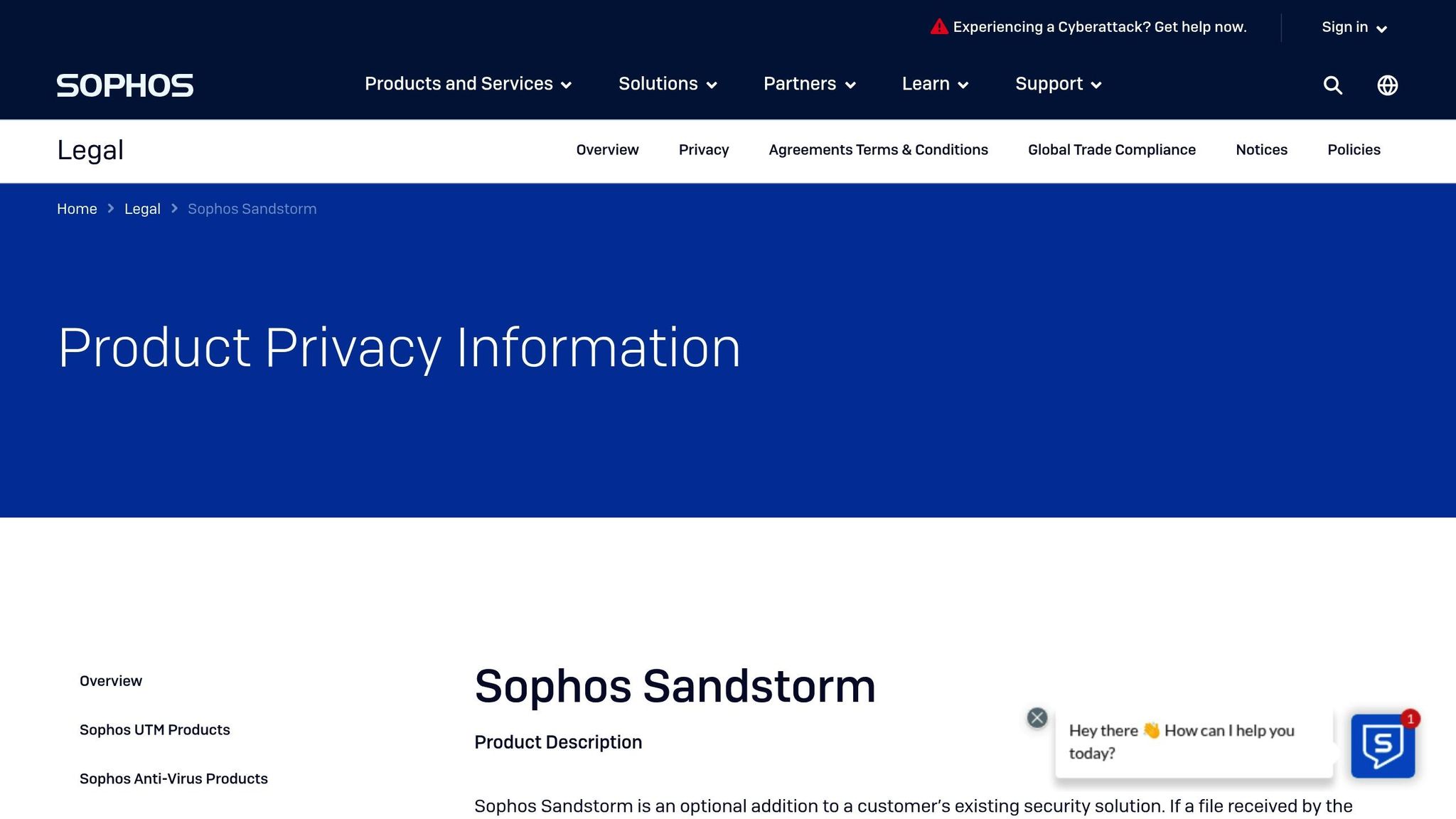 Sophos Sandstorm