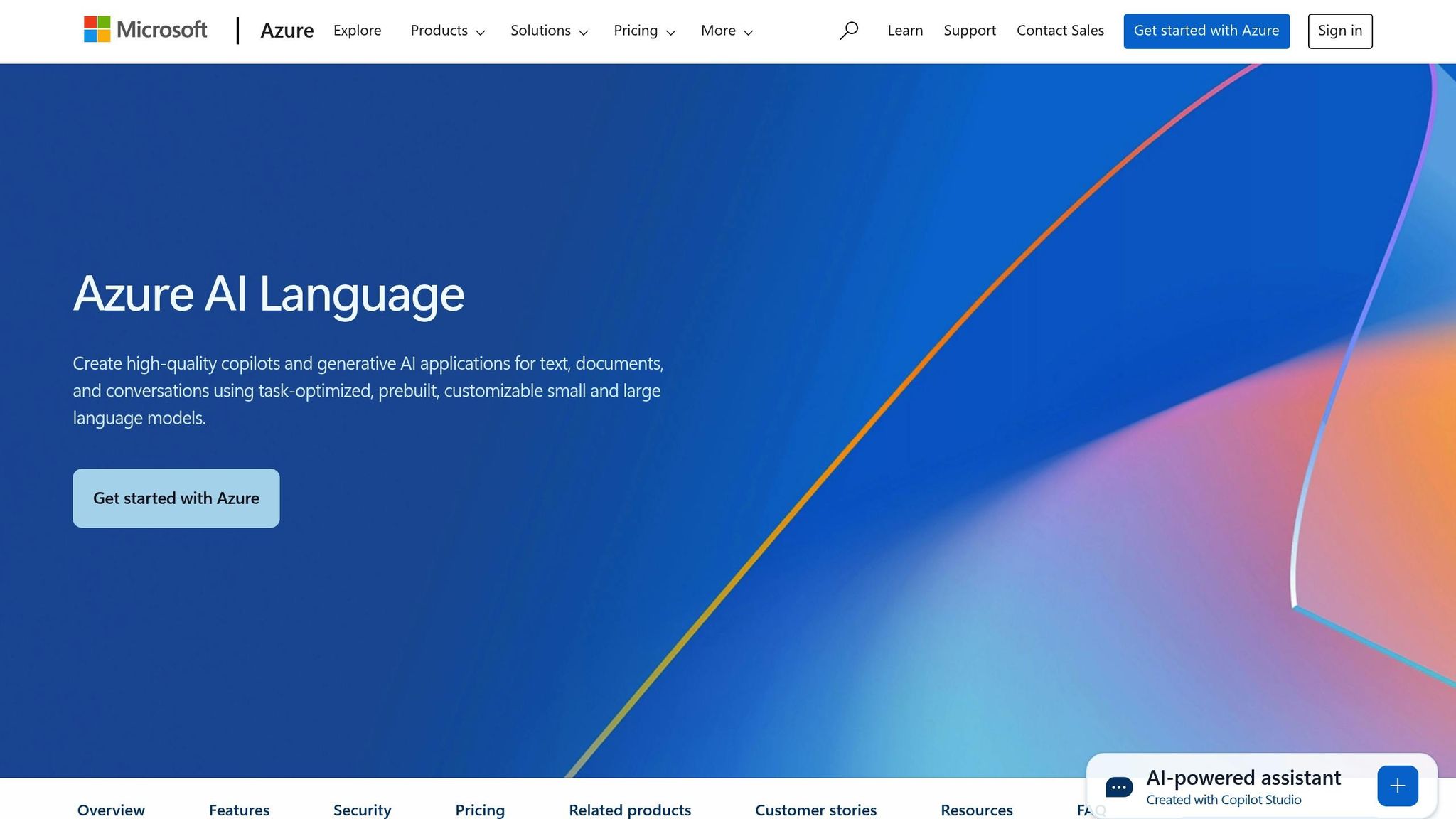 Microsoft Azure AI Language