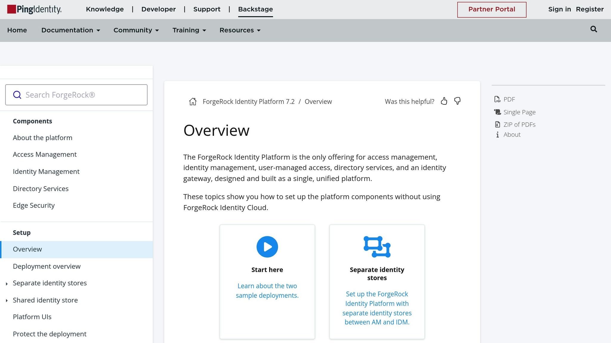 ForgeRock Identity Platform