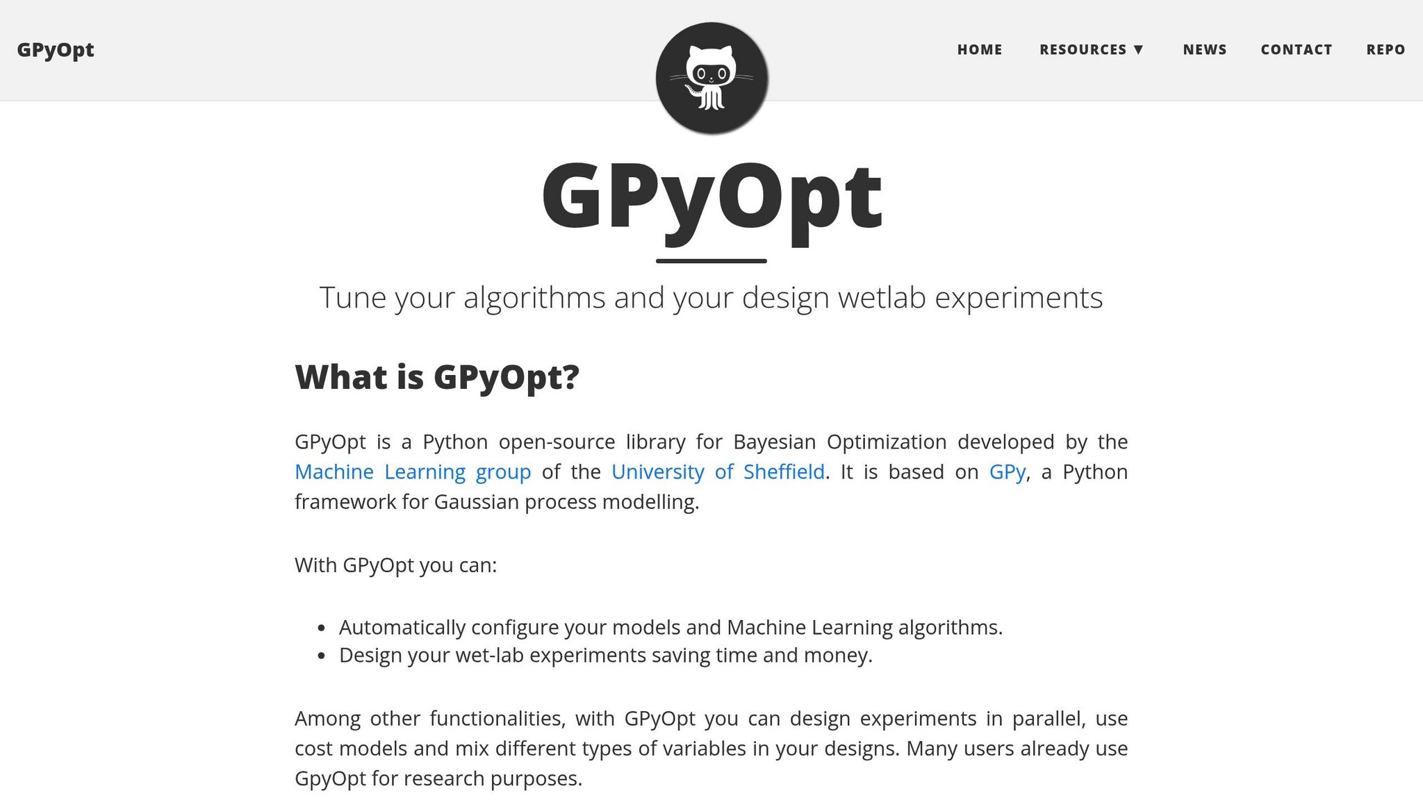 GPyOpt