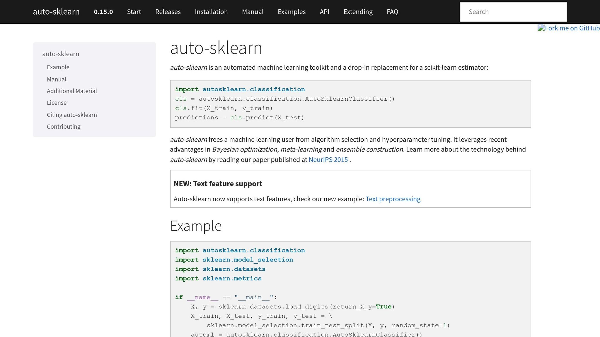 Auto-sklearn