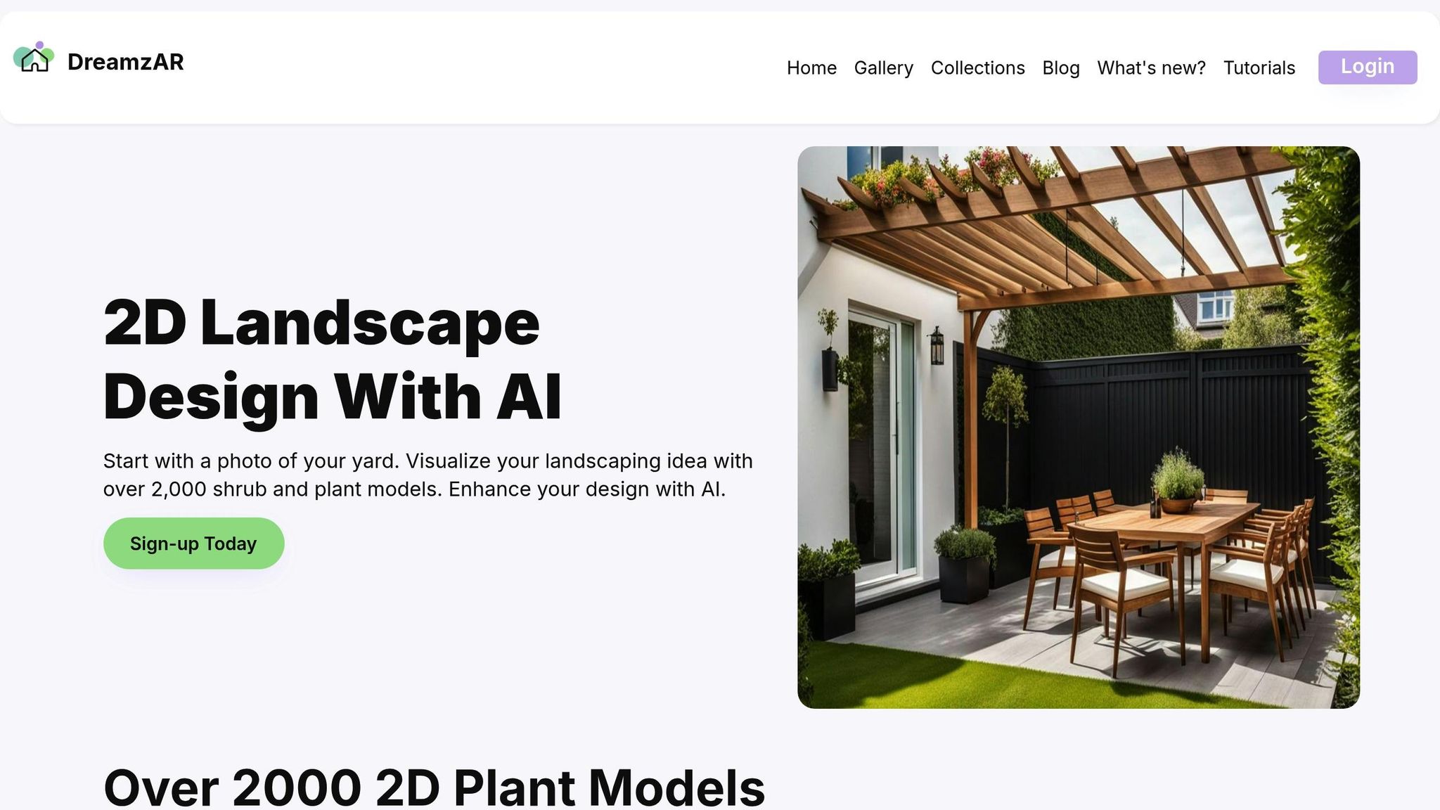 DreamzAR AI Landscape Design App